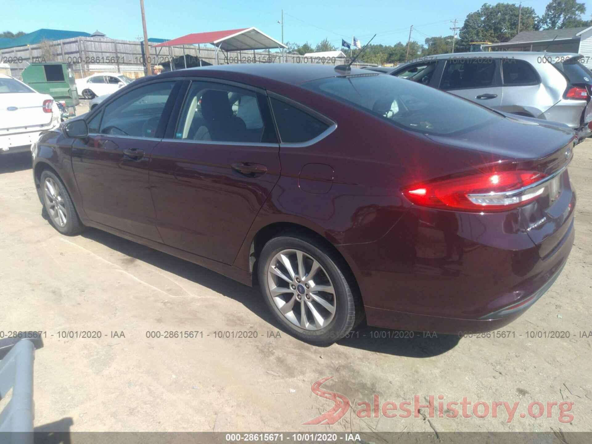 3FA6P0H75HR154342 2017 FORD FUSION