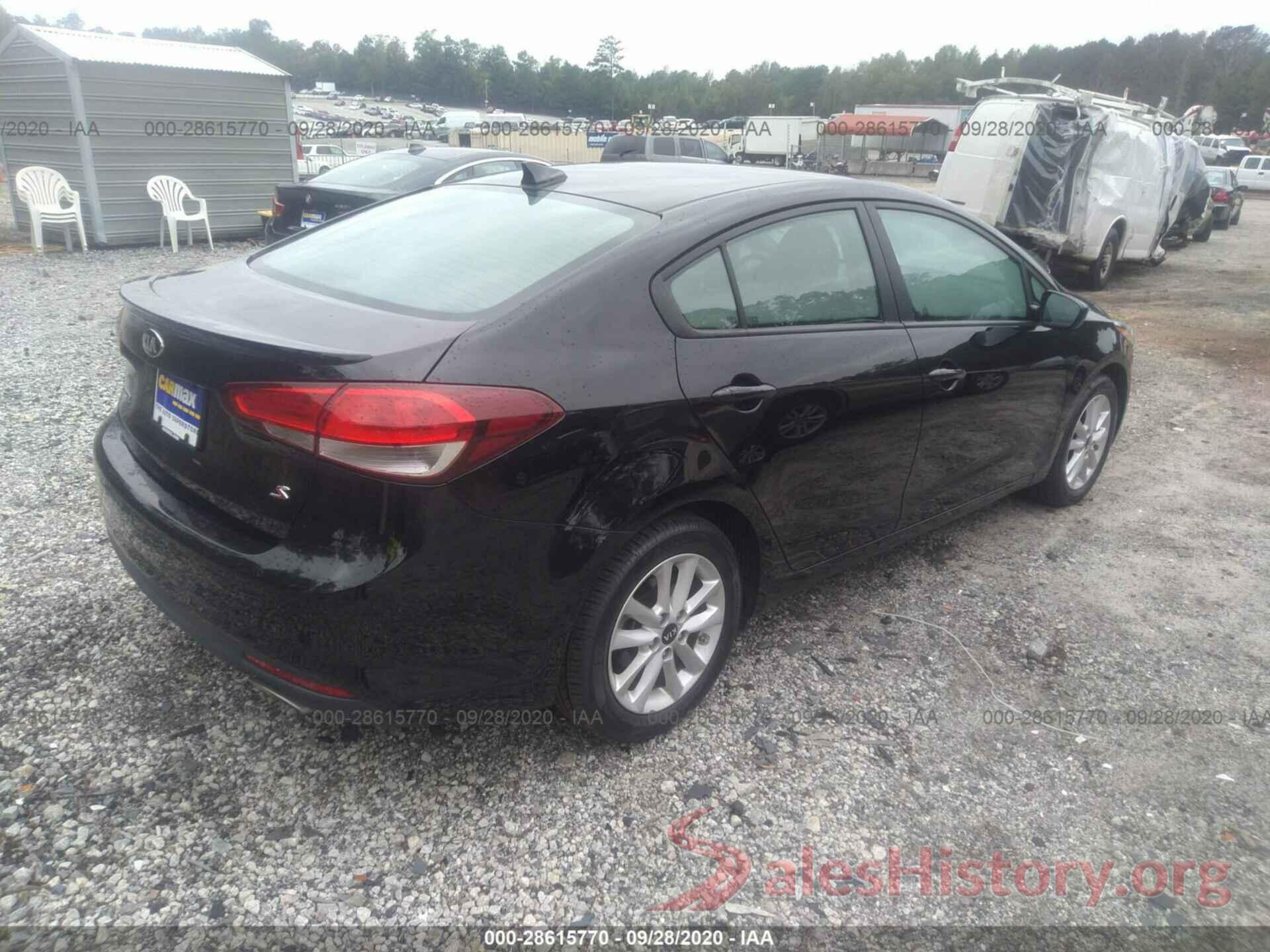 3KPFL4A71HE014450 2017 KIA FORTE