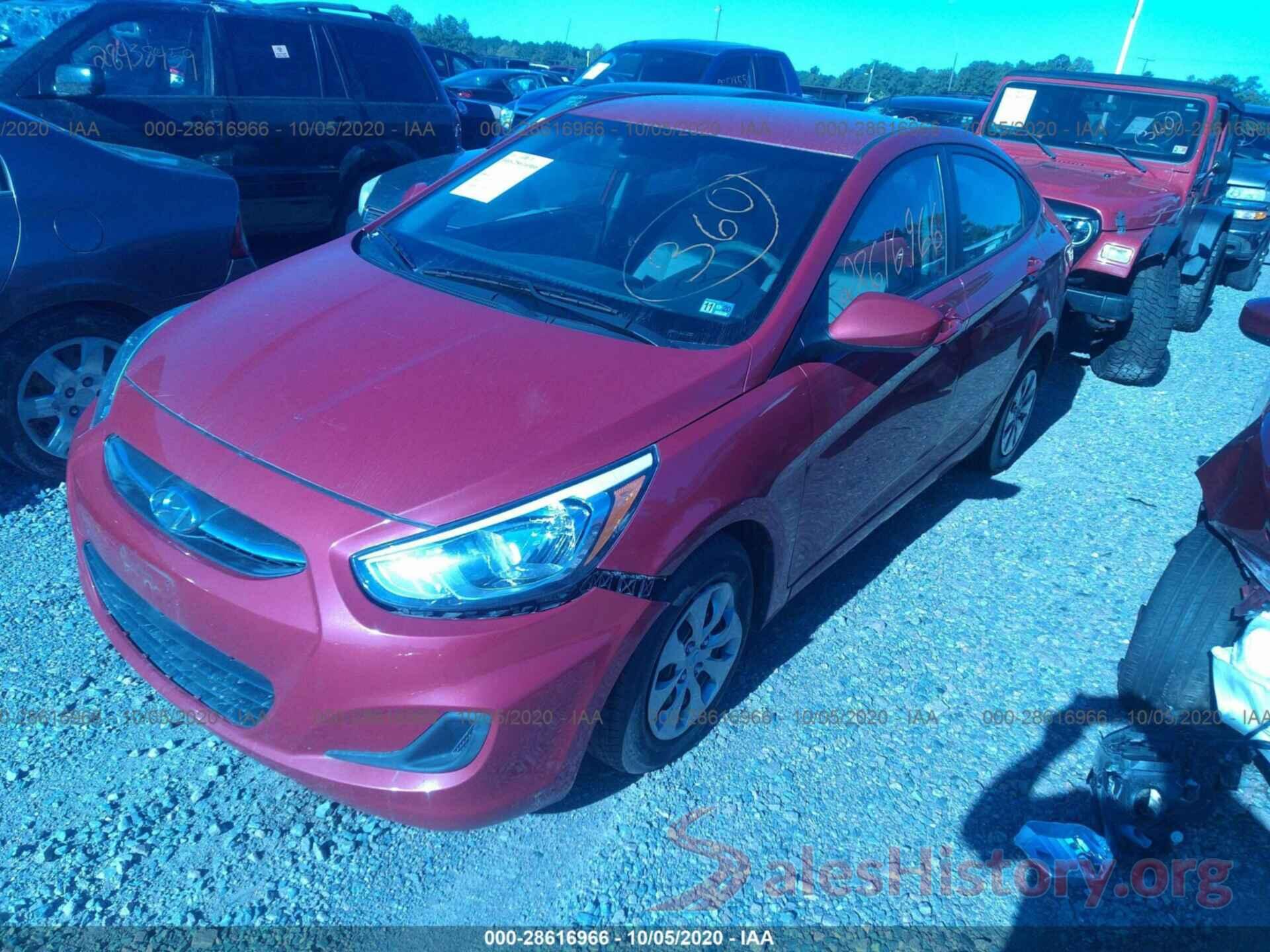 KMHCT4AE7HU209287 2017 HYUNDAI ACCENT