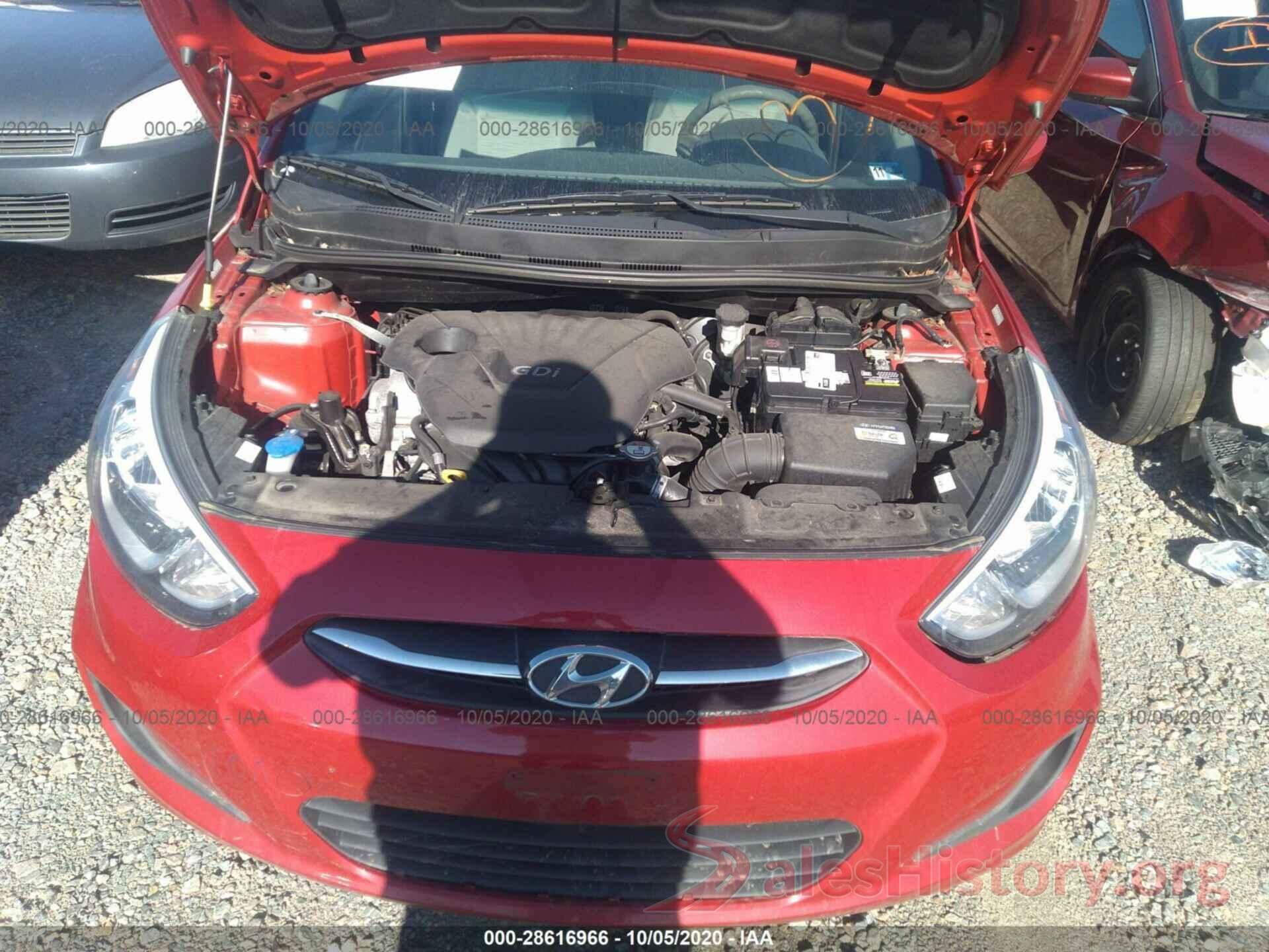 KMHCT4AE7HU209287 2017 HYUNDAI ACCENT