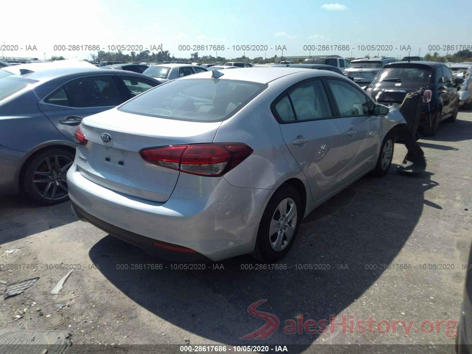 3KPFL4A79HE029634 2017 KIA FORTE