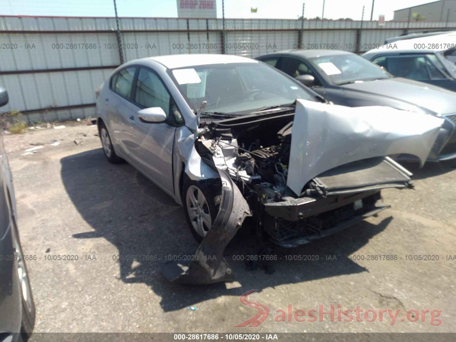 3KPFL4A79HE029634 2017 KIA FORTE