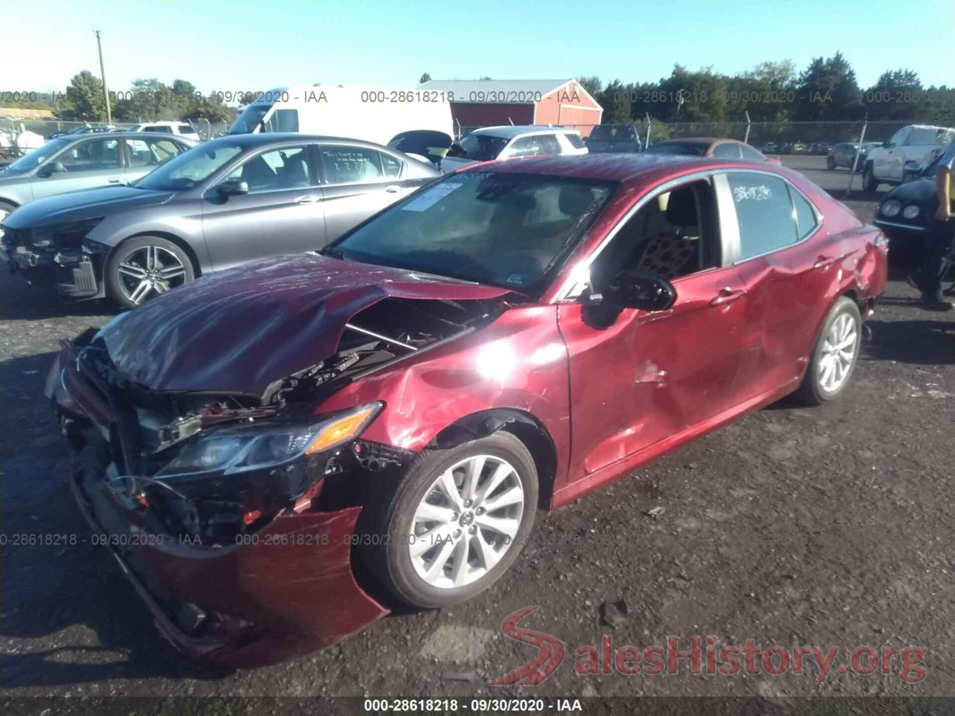 4T1B11HKXKU719491 2019 TOYOTA CAMRY