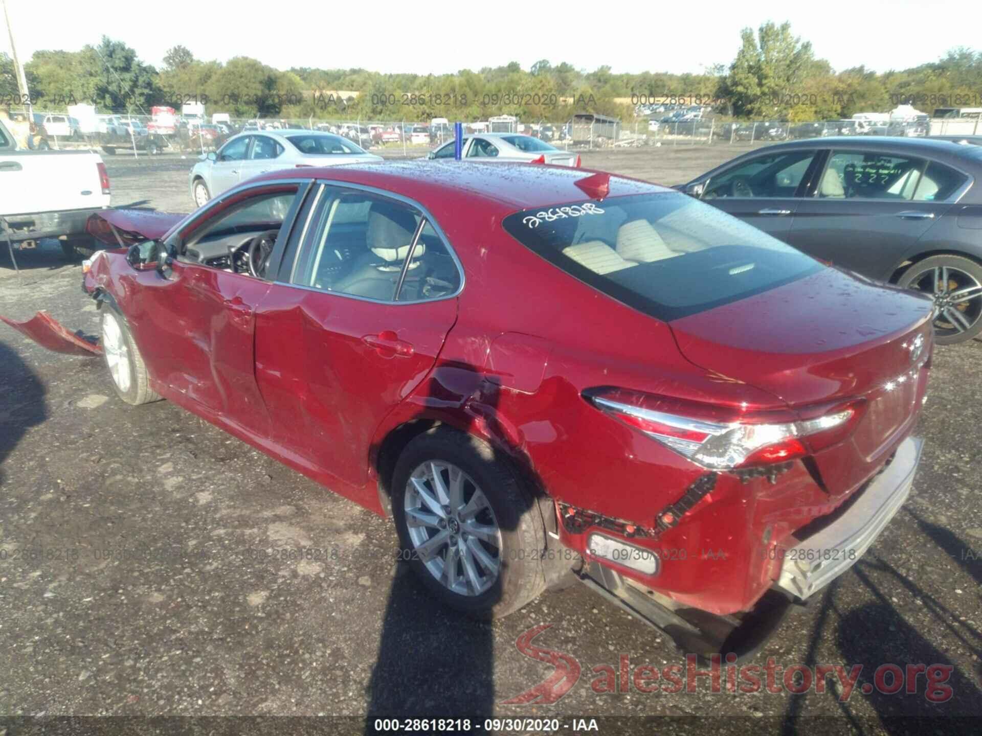 4T1B11HKXKU719491 2019 TOYOTA CAMRY