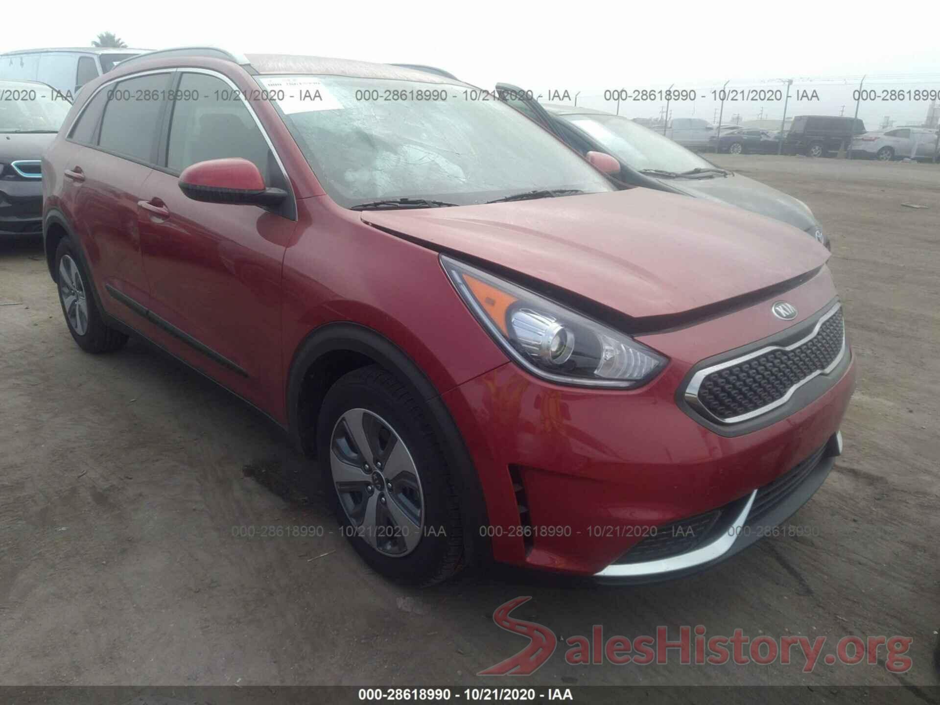 KNDCB3LC8K5351050 2019 KIA NIRO