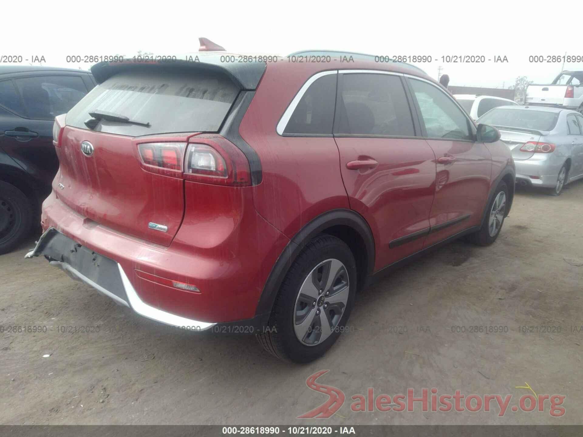 KNDCB3LC8K5351050 2019 KIA NIRO