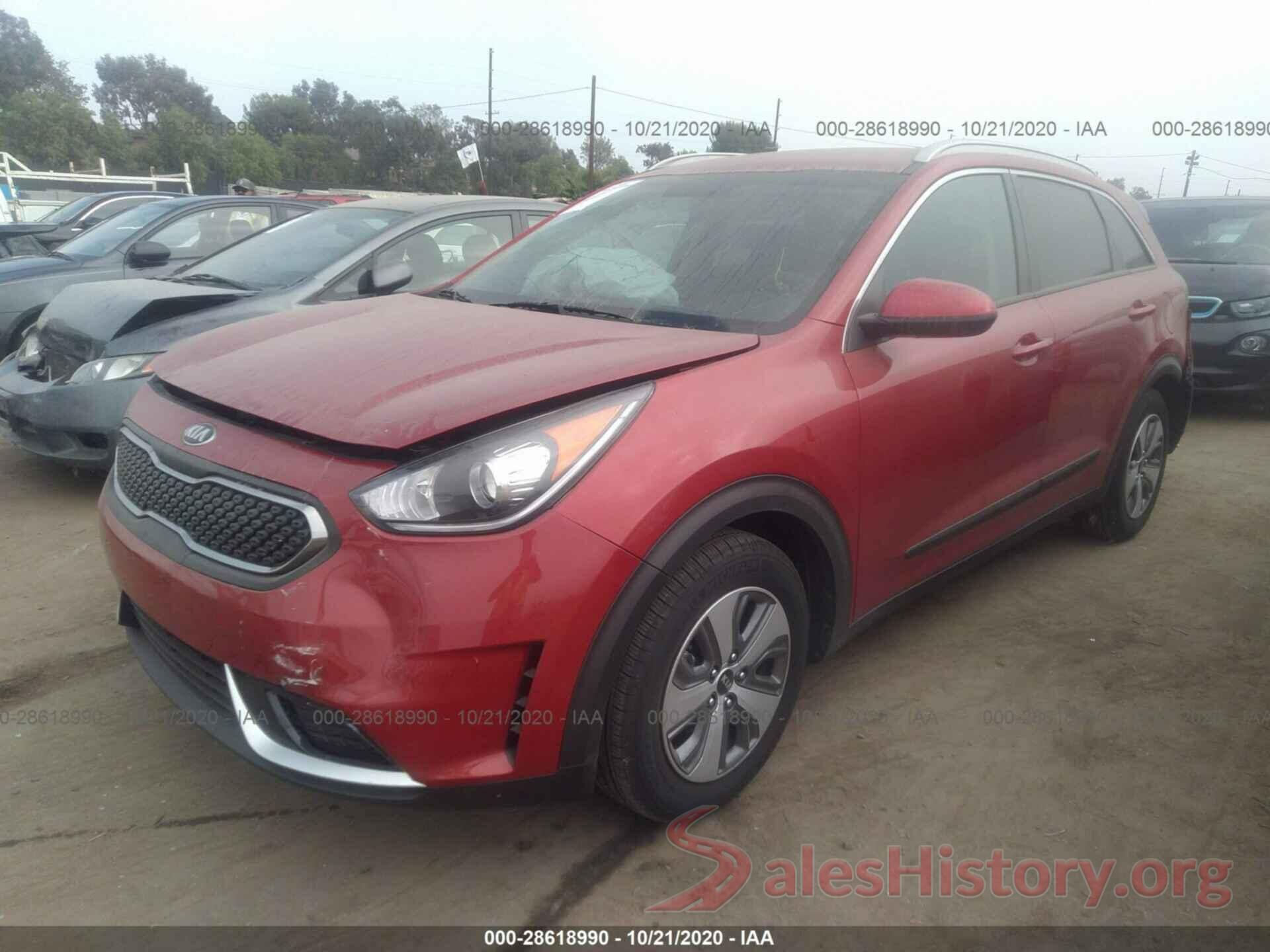 KNDCB3LC8K5351050 2019 KIA NIRO