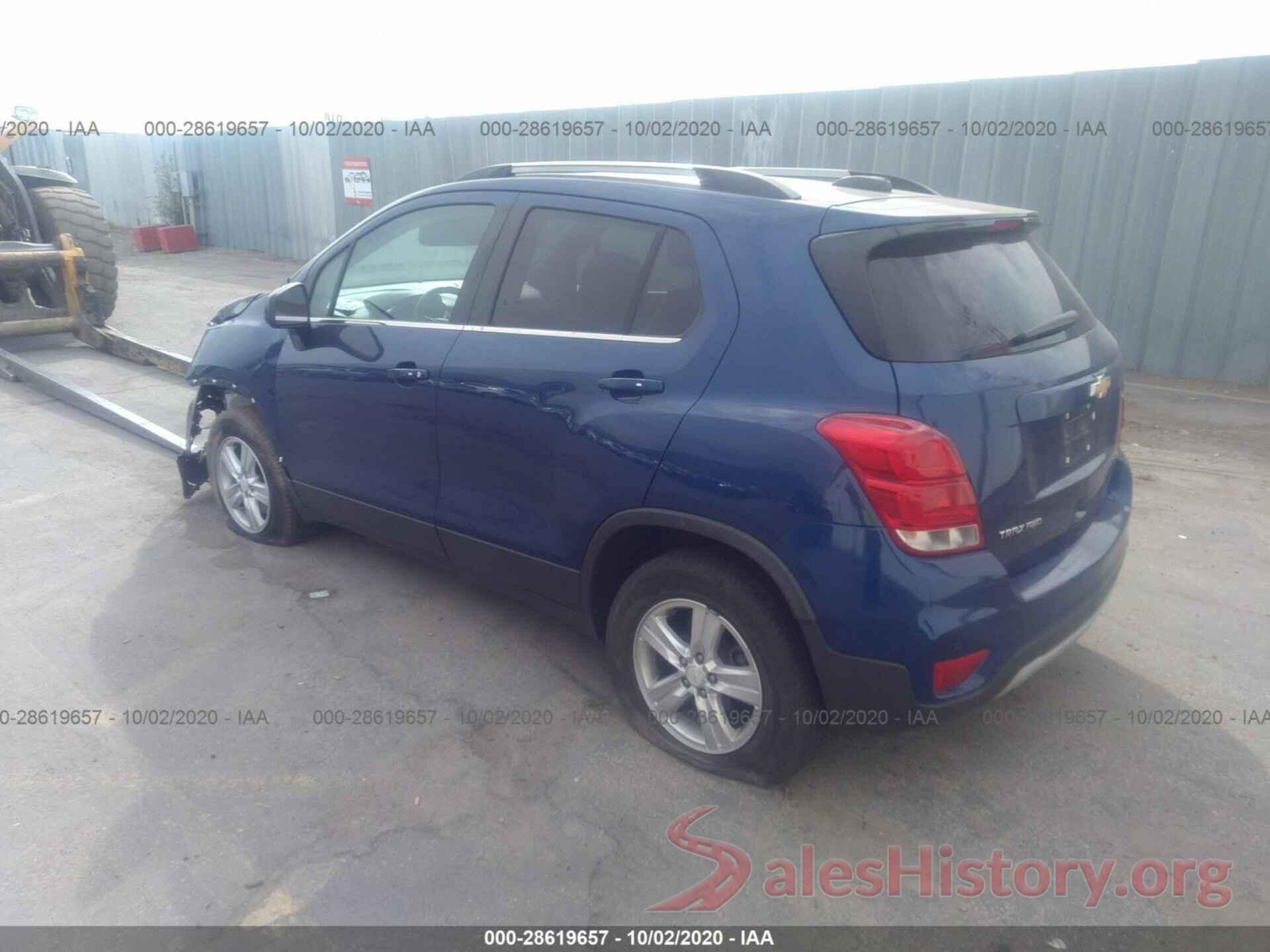 3GNCJPSB5HL181717 2017 CHEVROLET TRAX