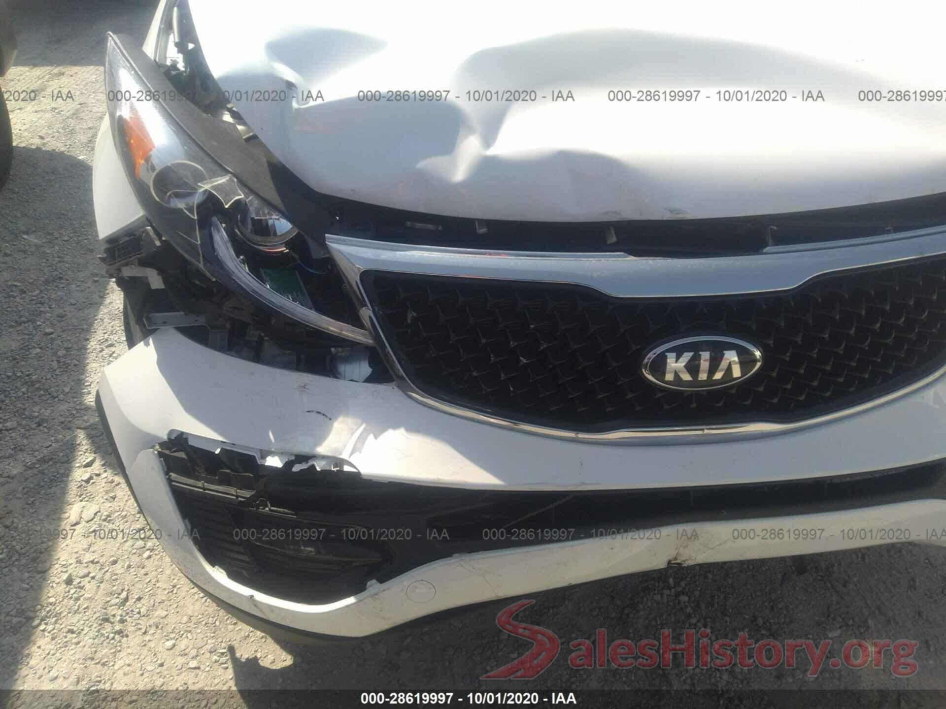 KNDPB3AC9G7871967 2016 KIA SPORTAGE