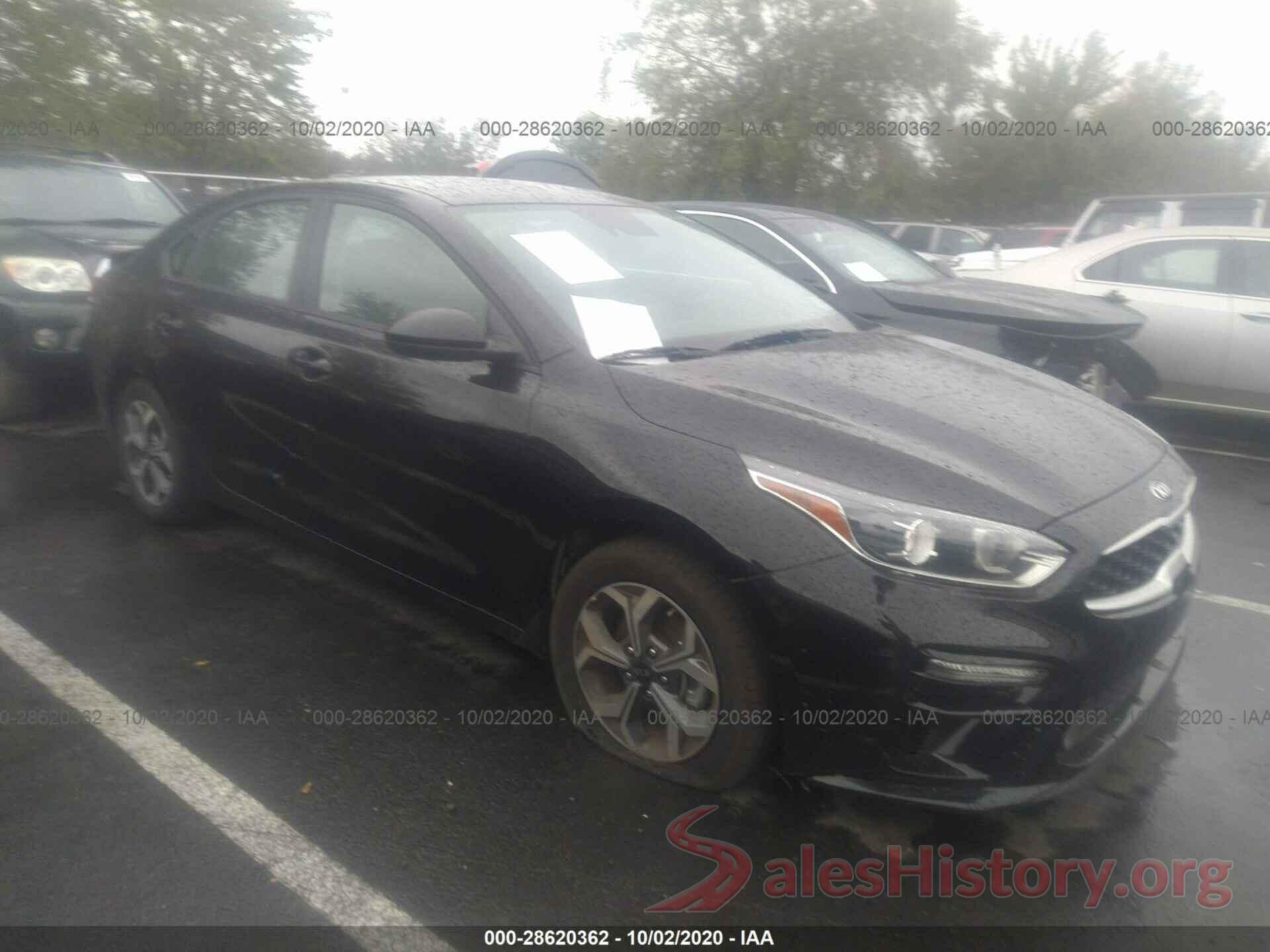 3KPF24AD1LE205531 2020 KIA FORTE