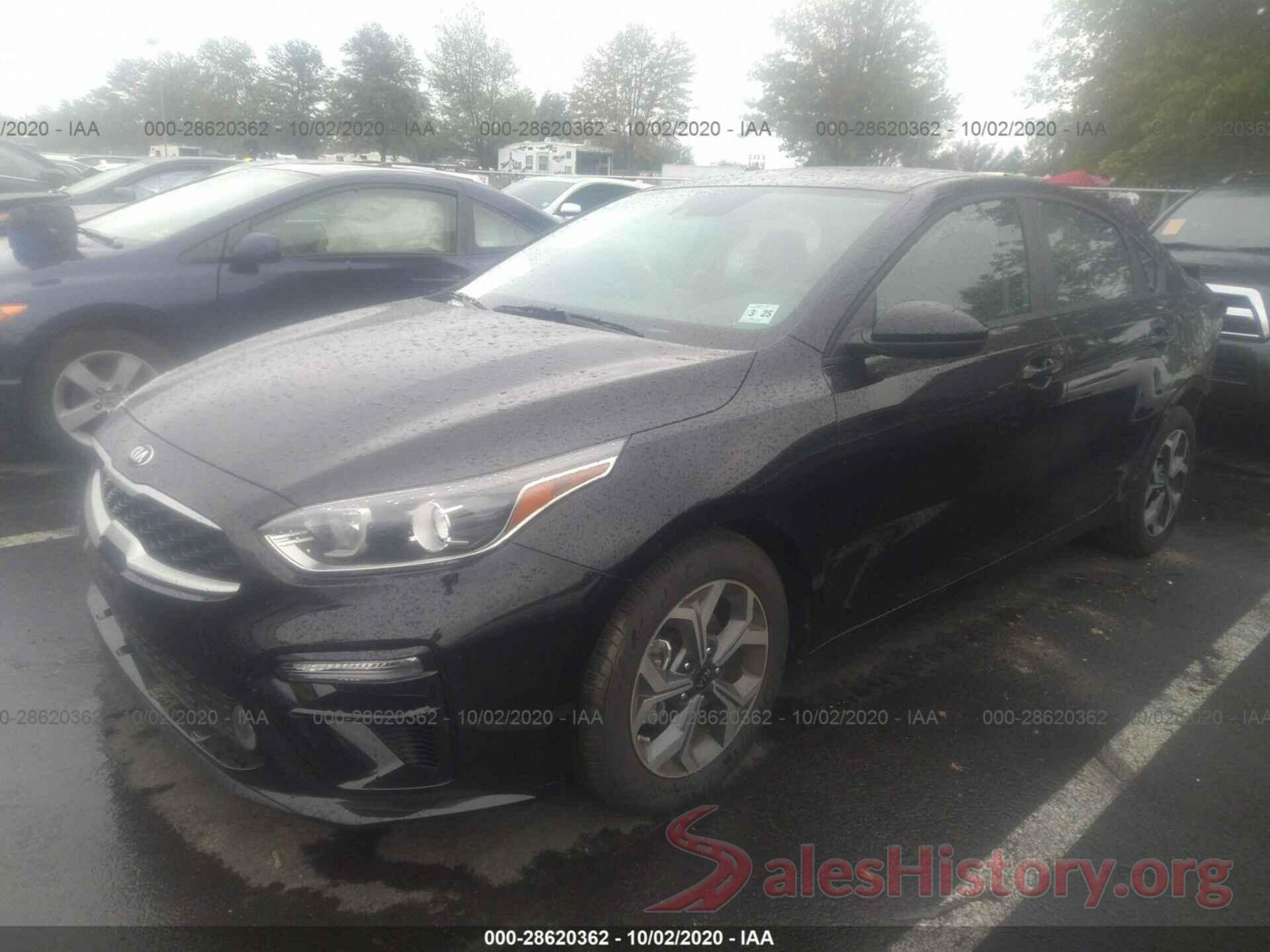 3KPF24AD1LE205531 2020 KIA FORTE