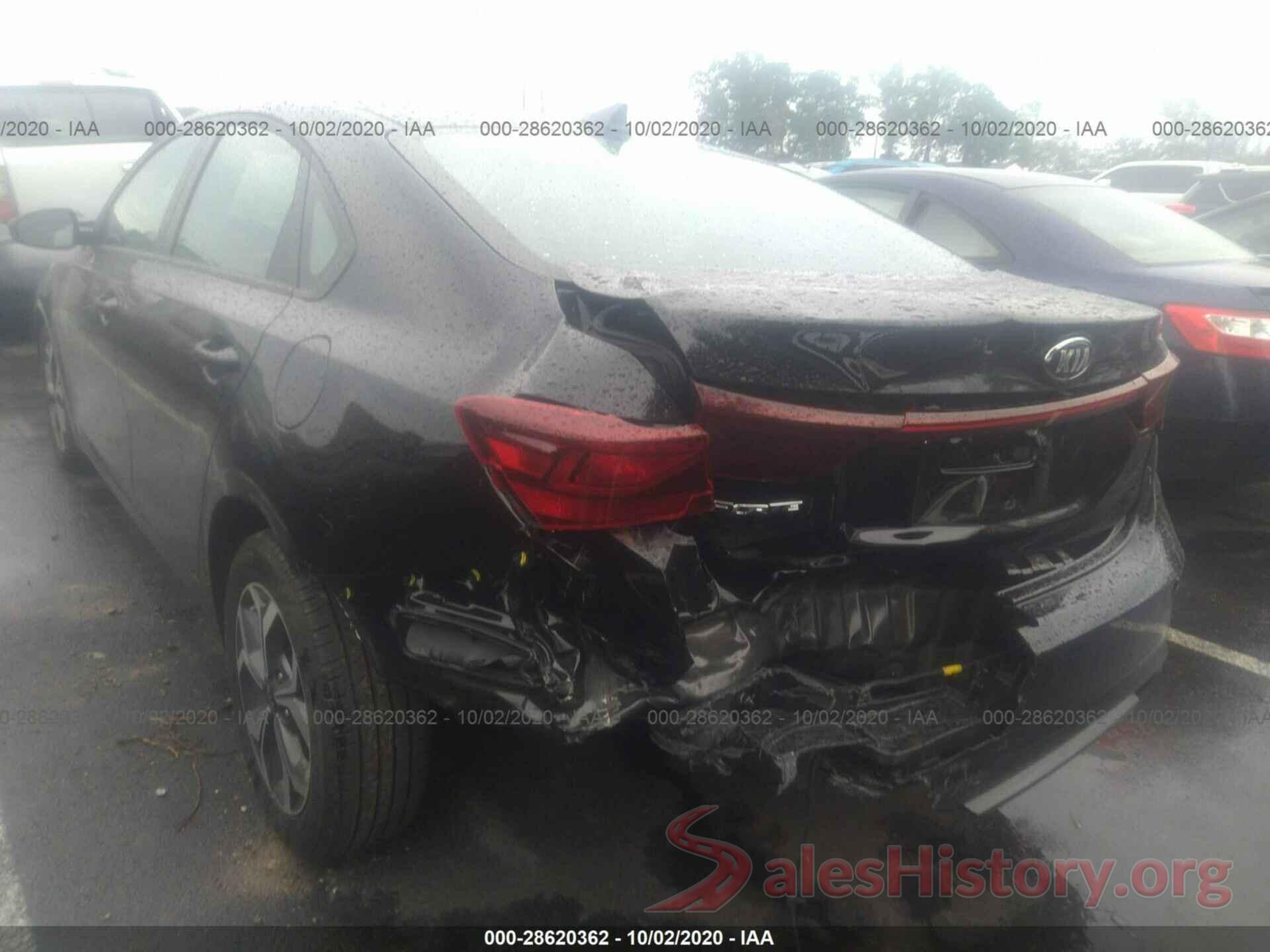 3KPF24AD1LE205531 2020 KIA FORTE