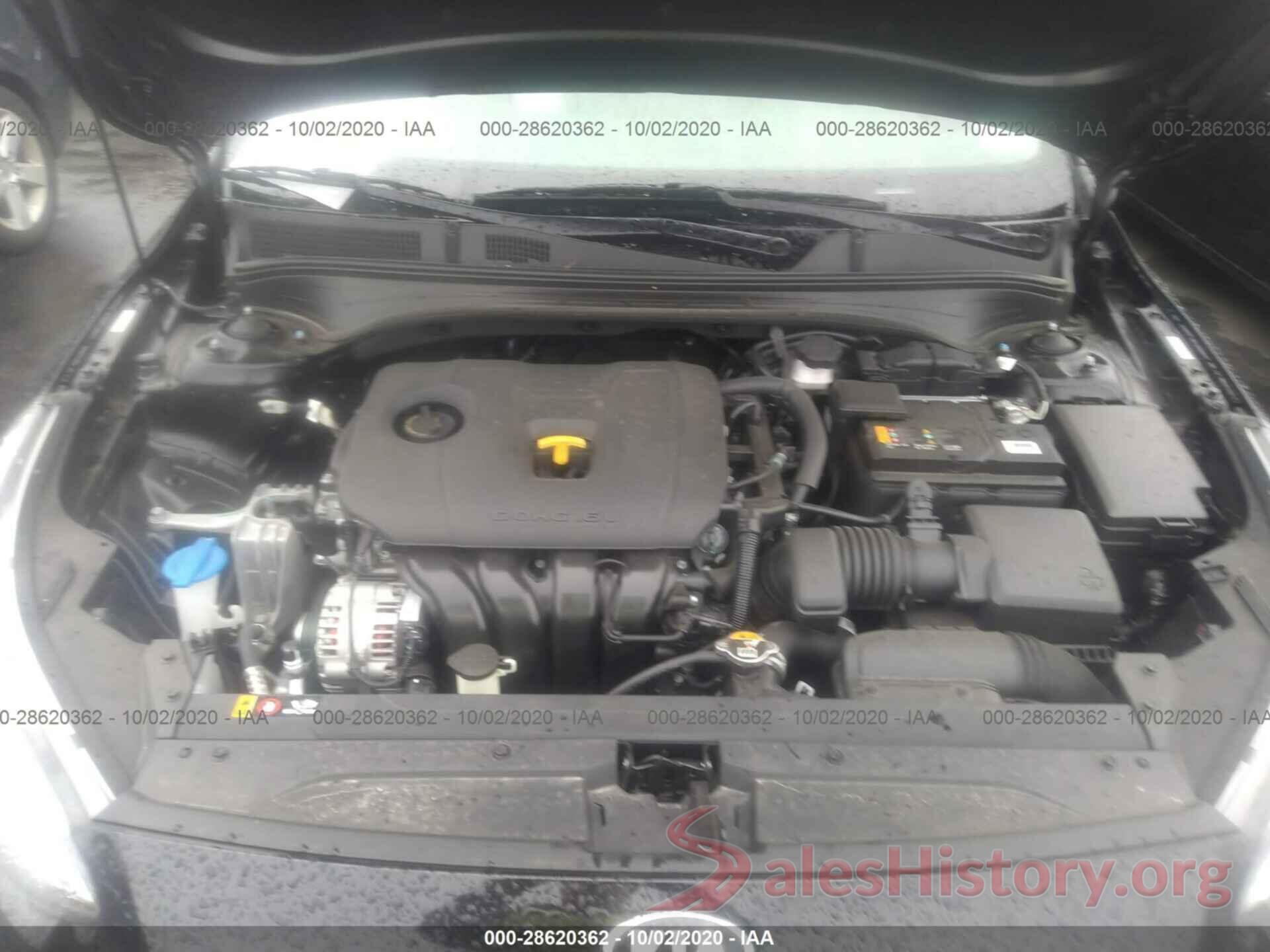 3KPF24AD1LE205531 2020 KIA FORTE