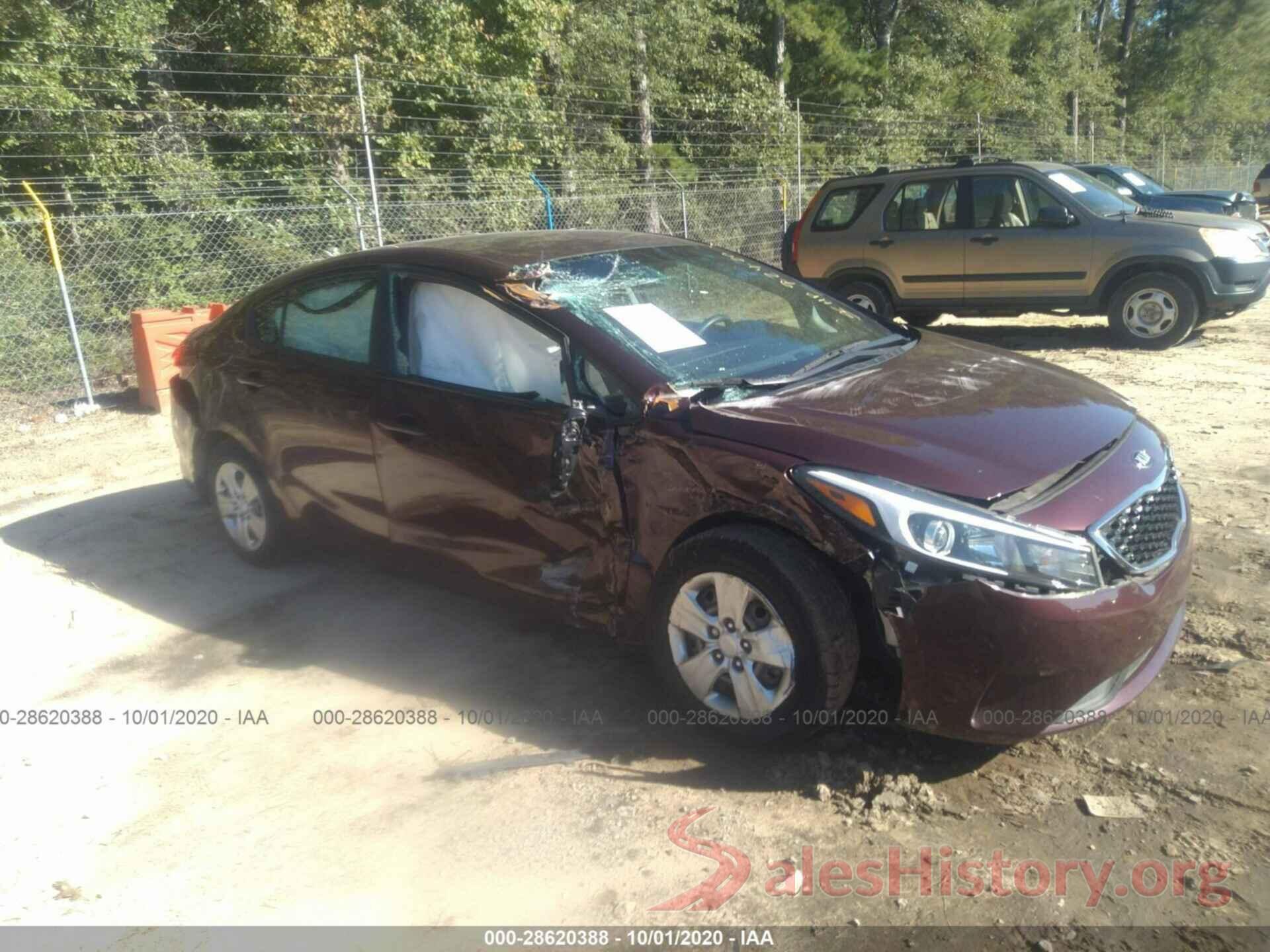 3KPFK4A76HE160359 2017 KIA FORTE