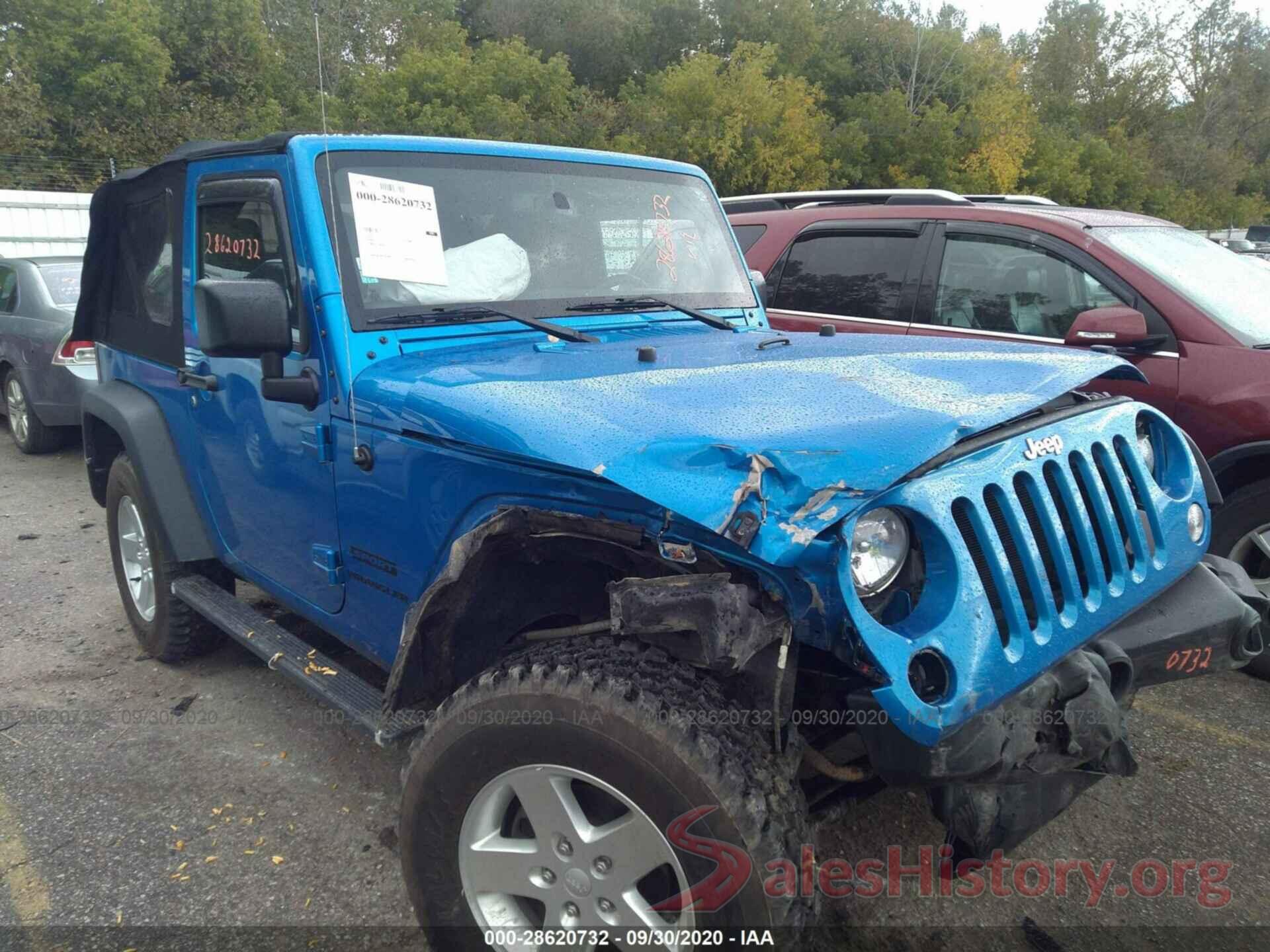 1C4AJWAG0GL158430 2016 JEEP WRANGLER