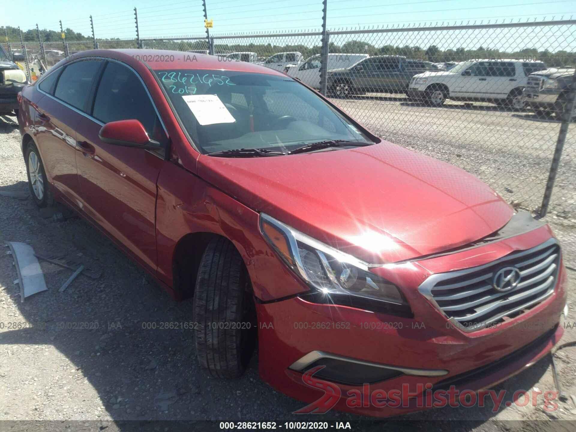 5NPE24AF1HH447297 2017 HYUNDAI SONATA