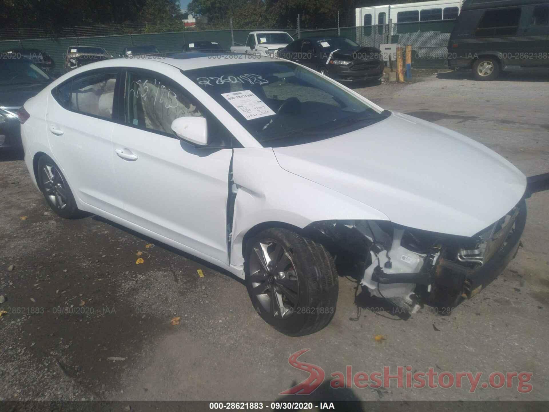 5NPD84LF9HH166341 2017 HYUNDAI ELANTRA