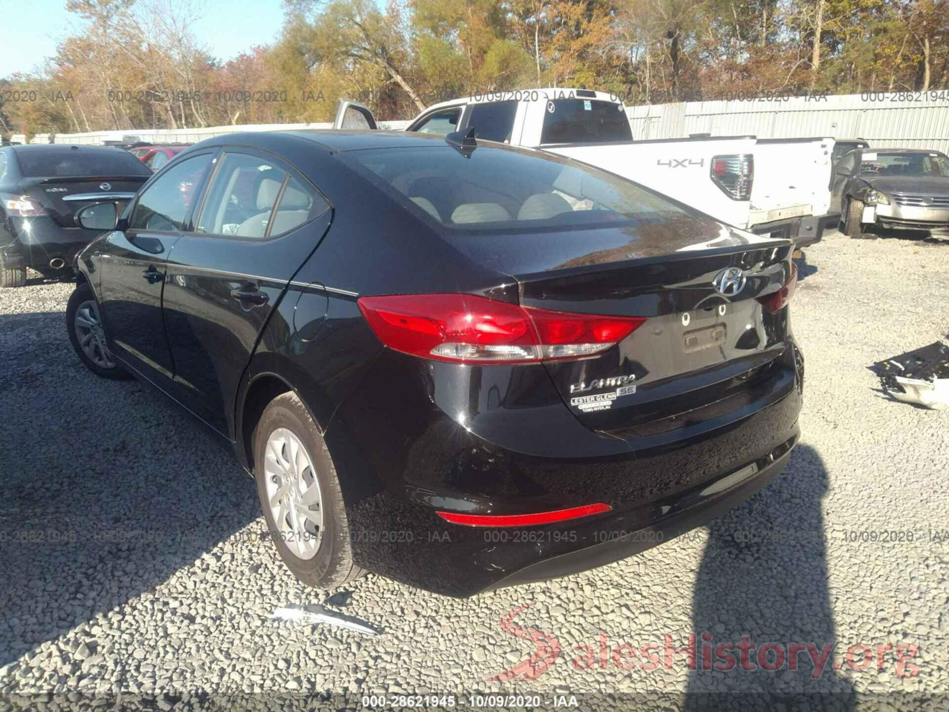 5NPD74LF4JH371848 2018 HYUNDAI ELANTRA