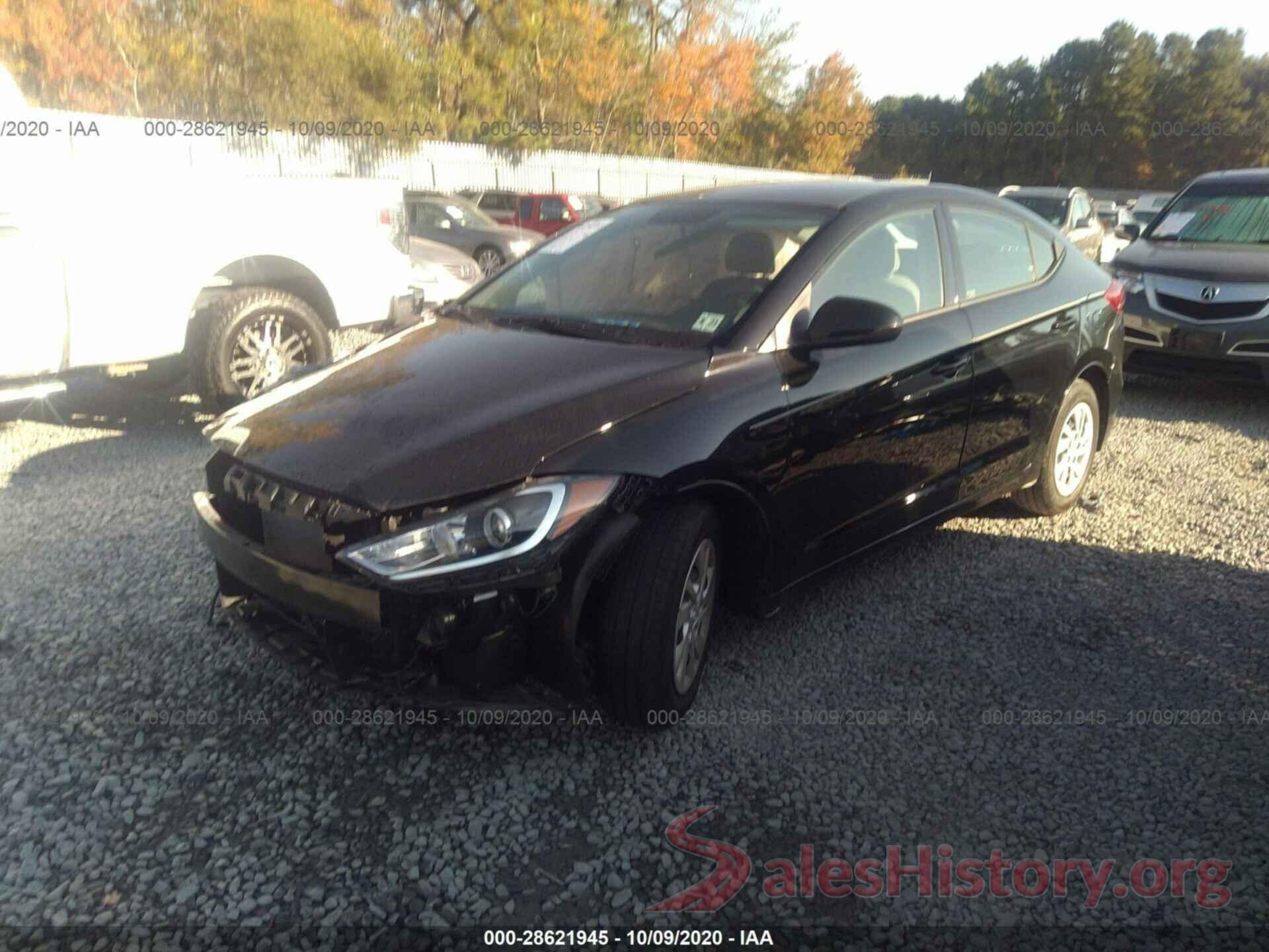 5NPD74LF4JH371848 2018 HYUNDAI ELANTRA