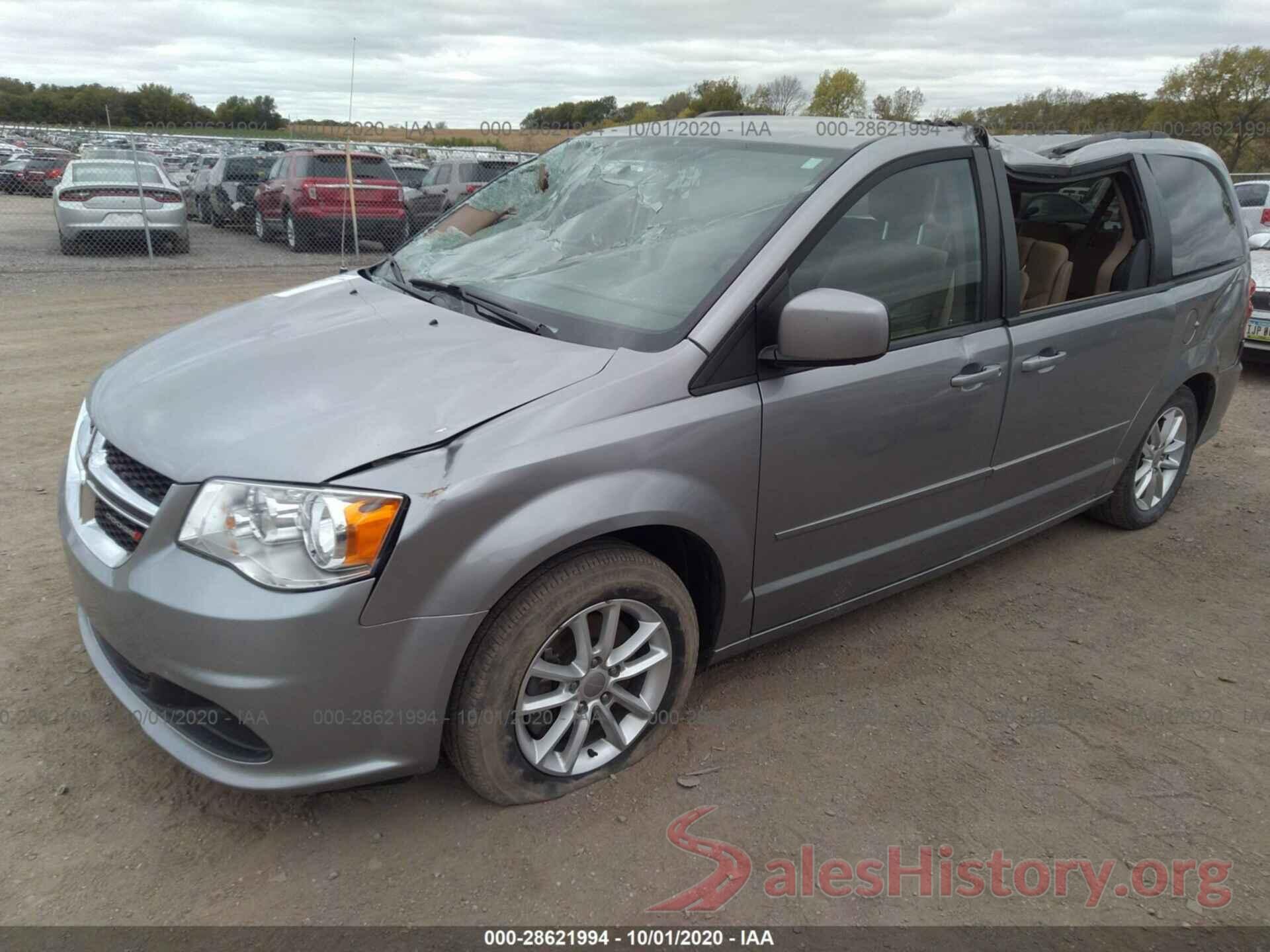 2C4RDGCG5GR323652 2016 DODGE GRAND CARAVAN