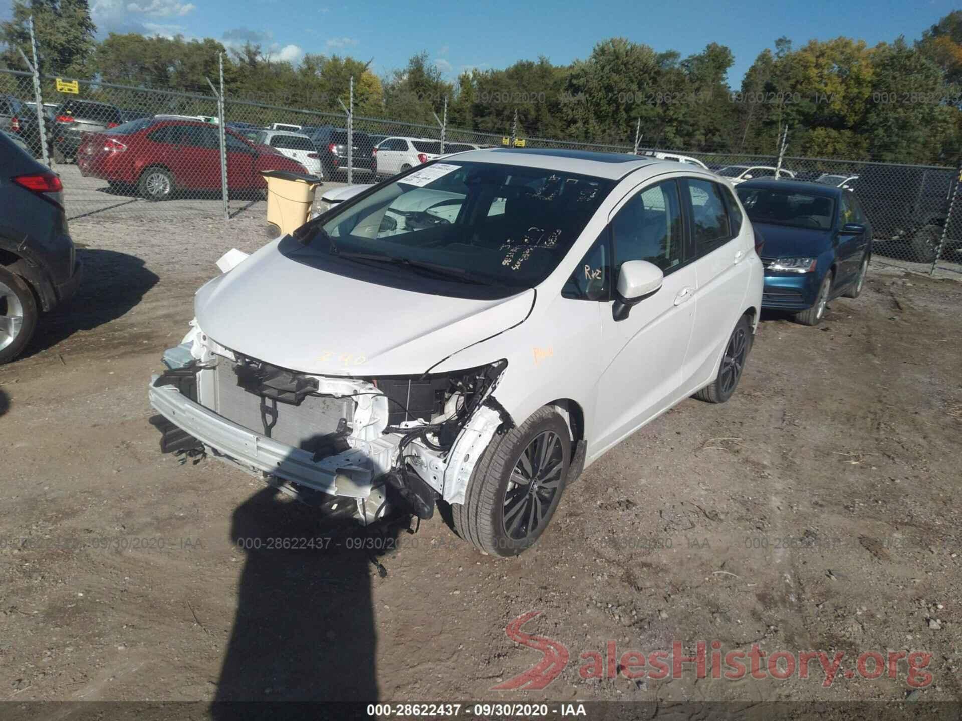 3HGGK5H87KM730036 2019 HONDA FIT