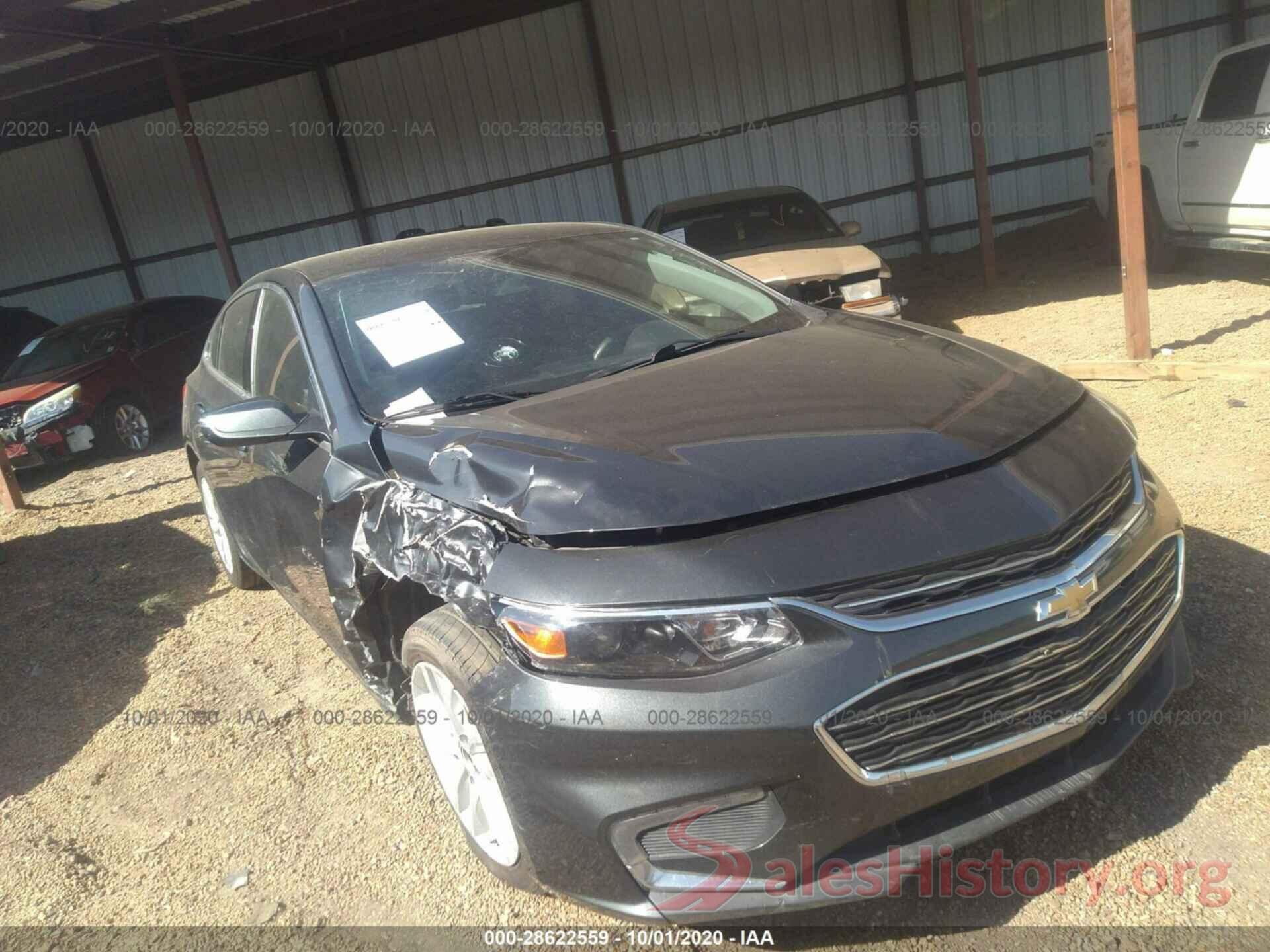 1G1ZE5STXHF153306 2017 CHEVROLET MALIBU