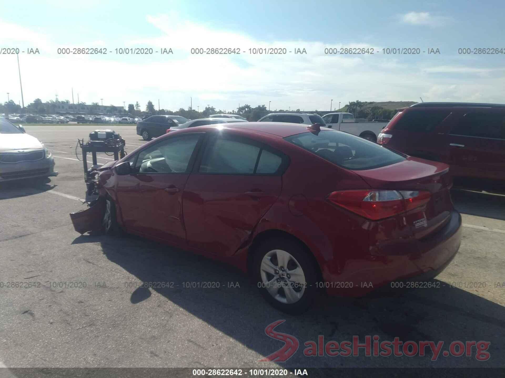 KNAFK4A63G5584662 2016 KIA FORTE