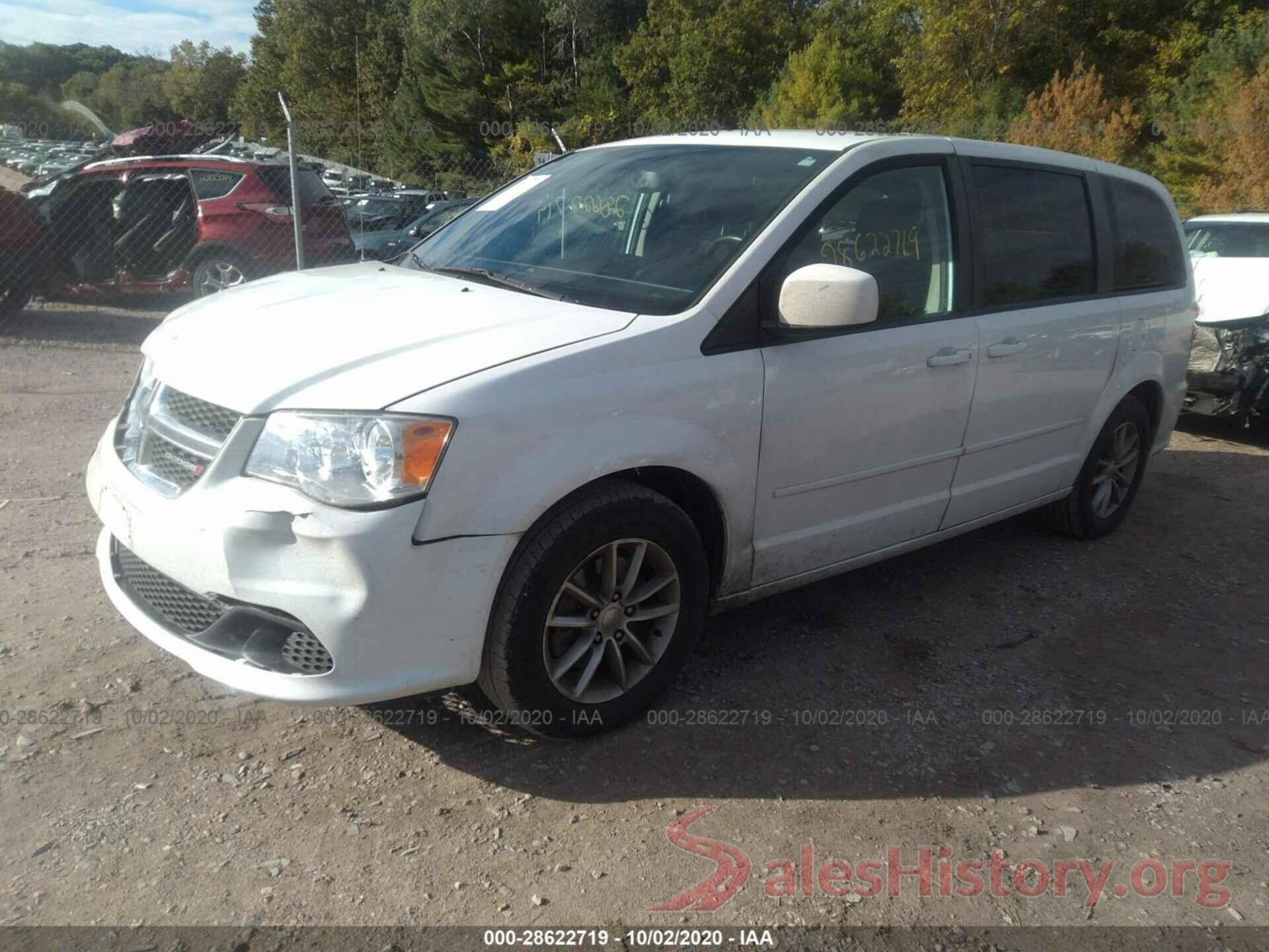 2C4RDGBG2GR236860 2016 DODGE GRAND CARAVAN