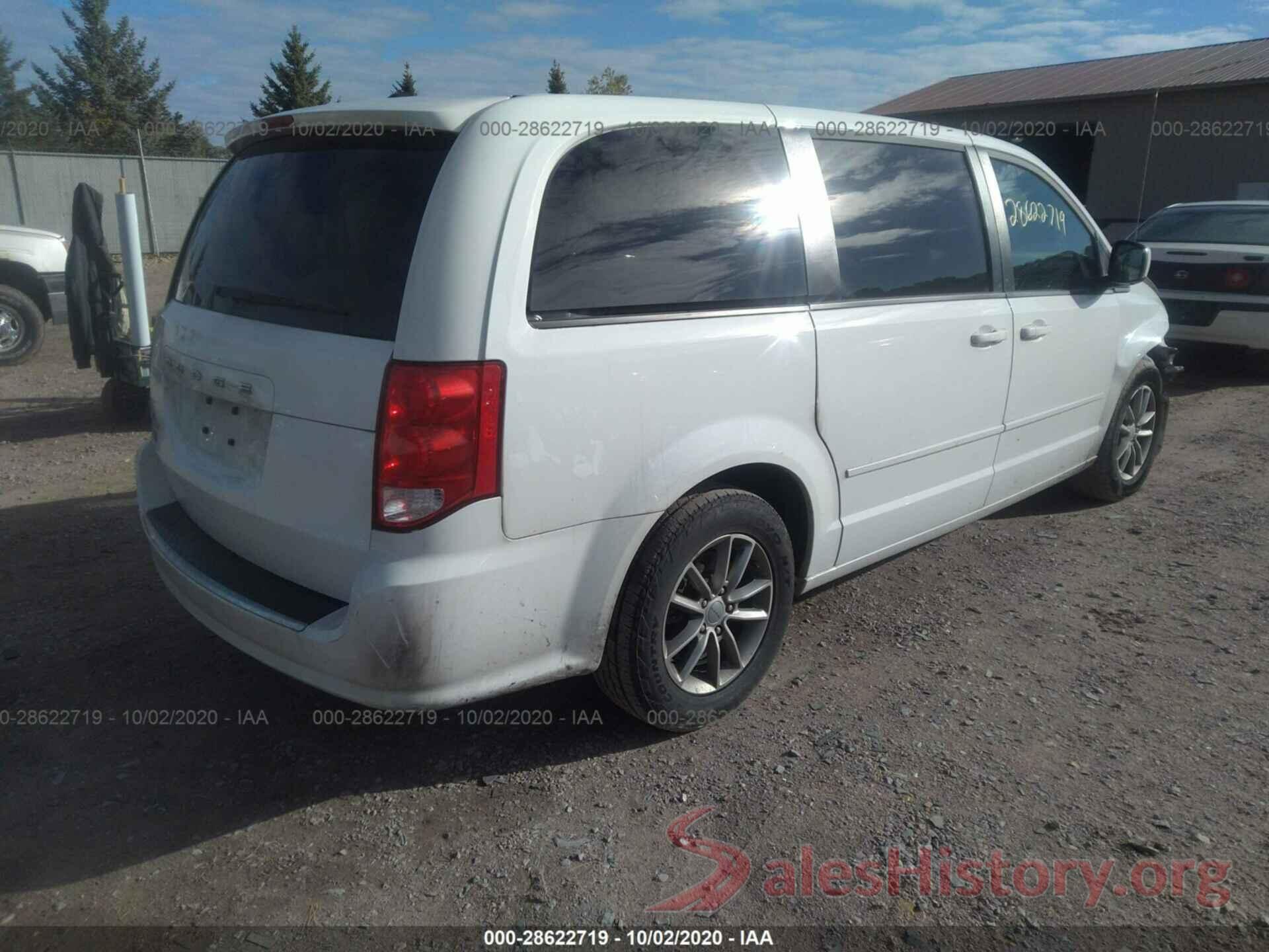 2C4RDGBG2GR236860 2016 DODGE GRAND CARAVAN