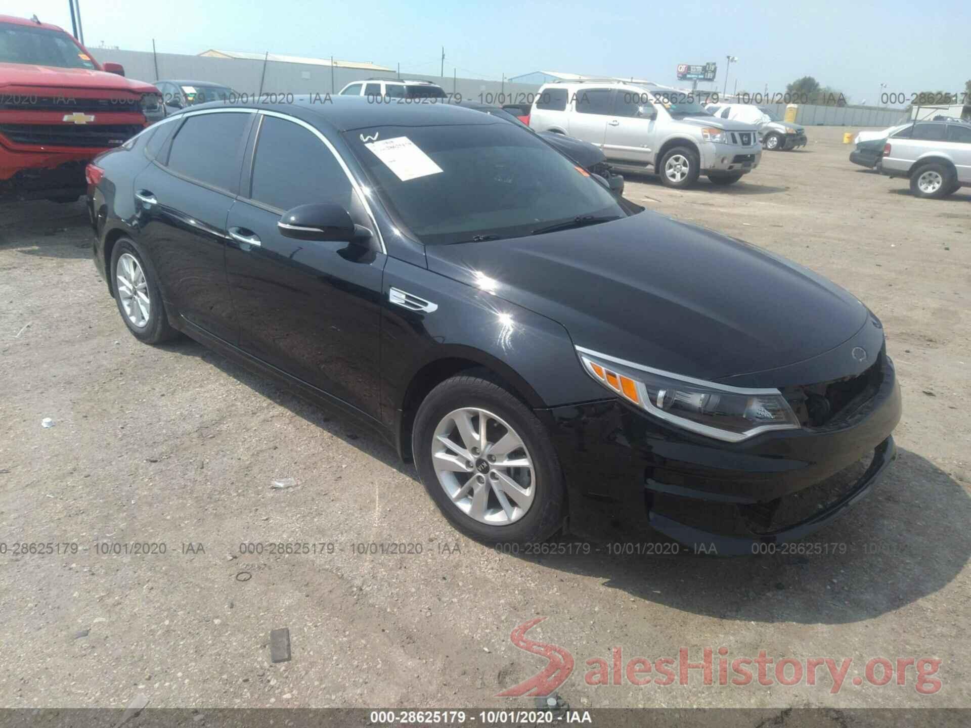 5XXGT4L38GG085858 2016 KIA OPTIMA