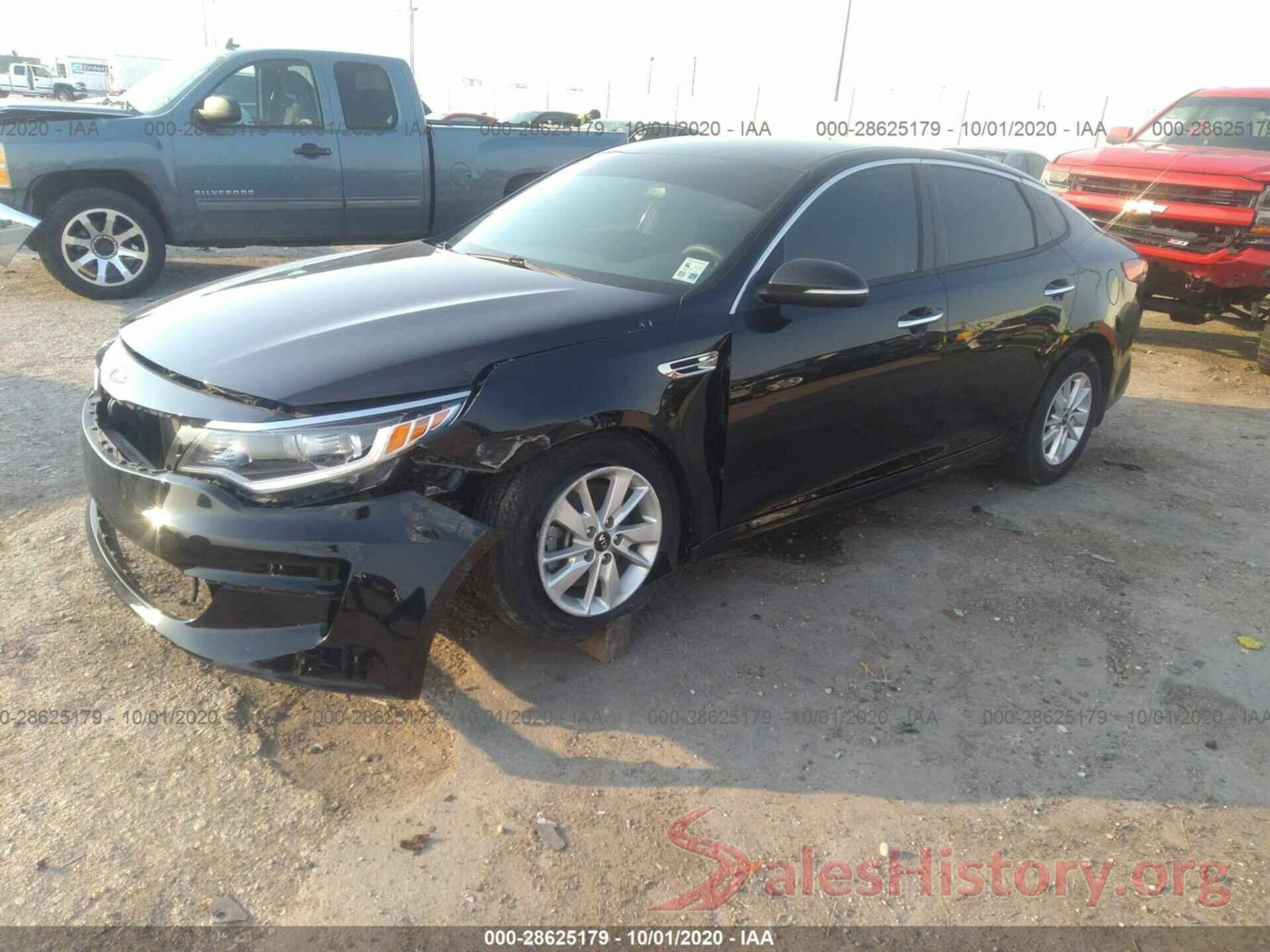 5XXGT4L38GG085858 2016 KIA OPTIMA