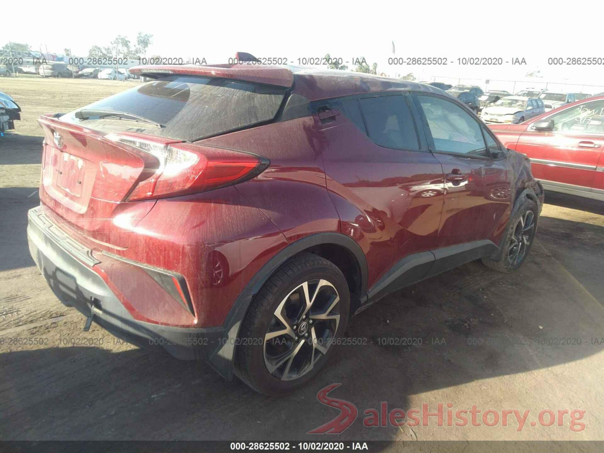 JTNKHMBX3K1062486 2019 TOYOTA C-HR