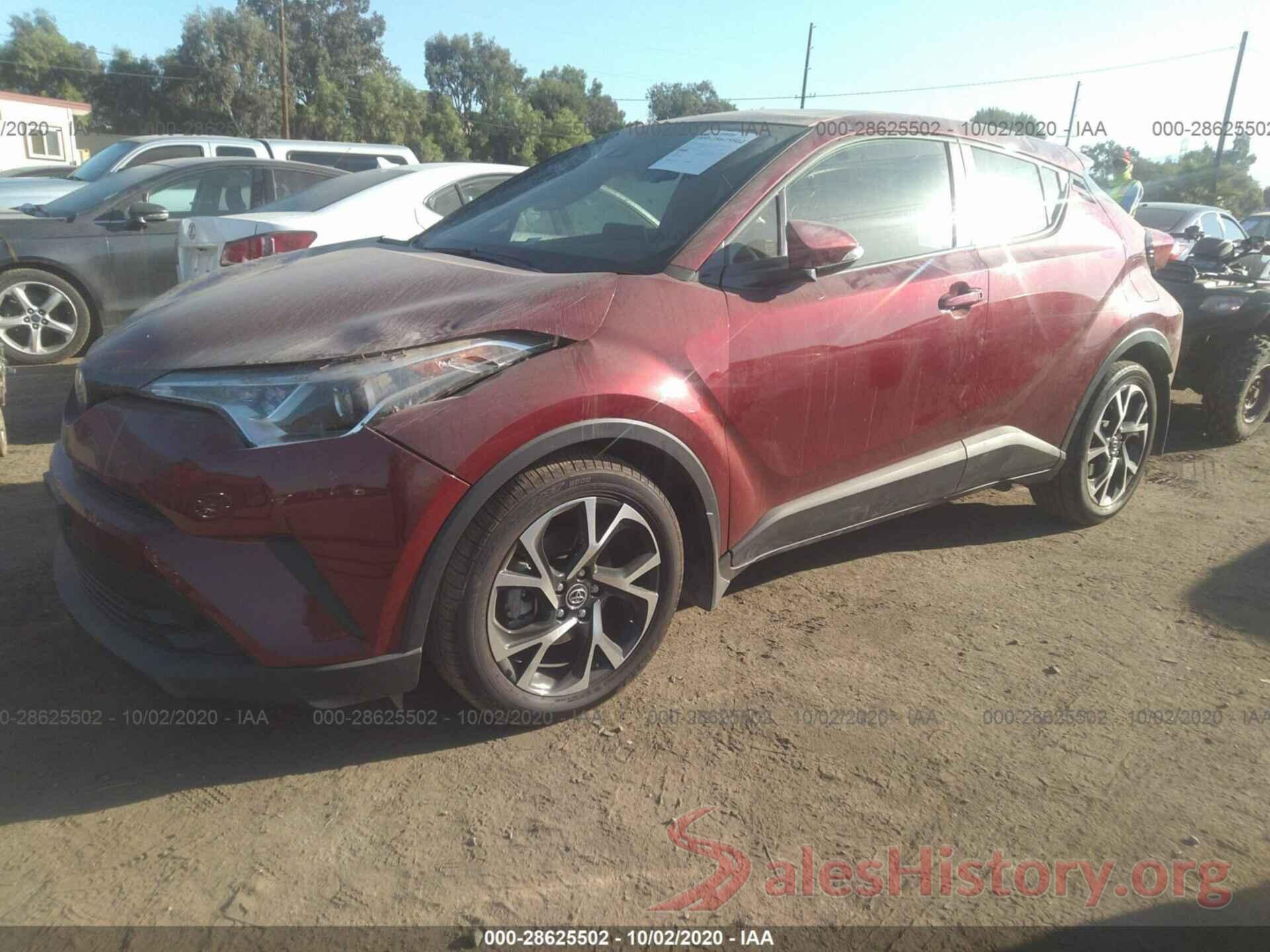 JTNKHMBX3K1062486 2019 TOYOTA C-HR