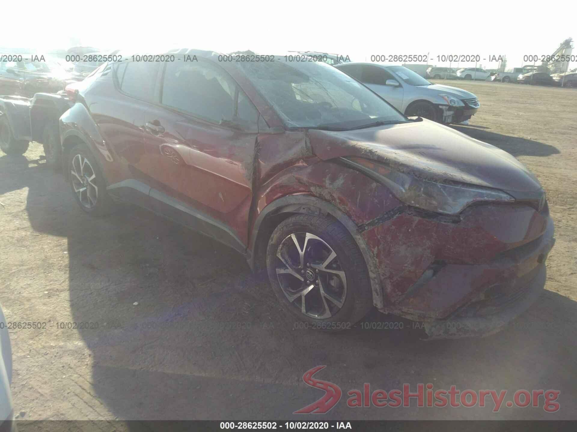 JTNKHMBX3K1062486 2019 TOYOTA C-HR