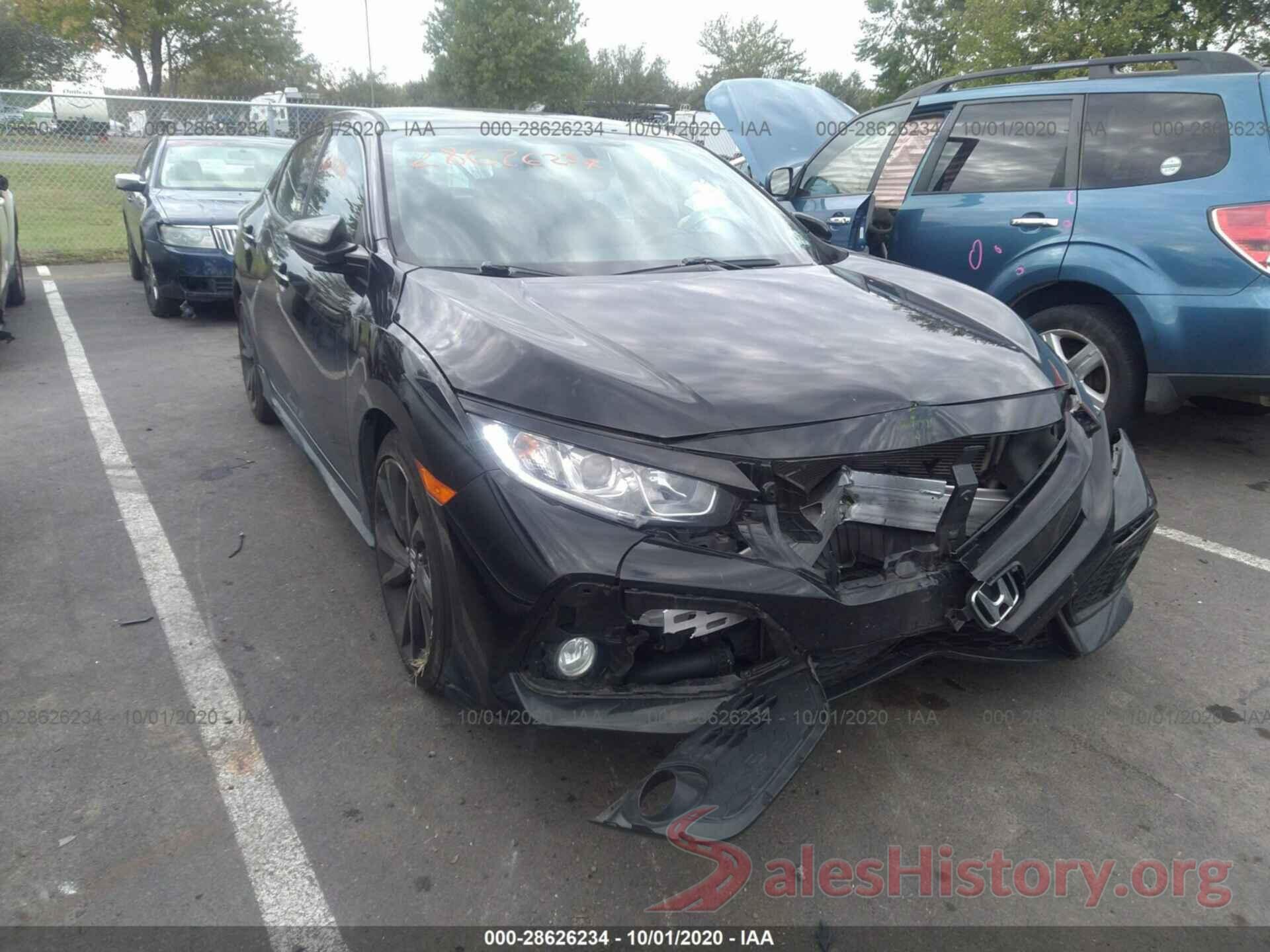 SHHFK7H47JU411708 2018 HONDA CIVIC HATCHBACK