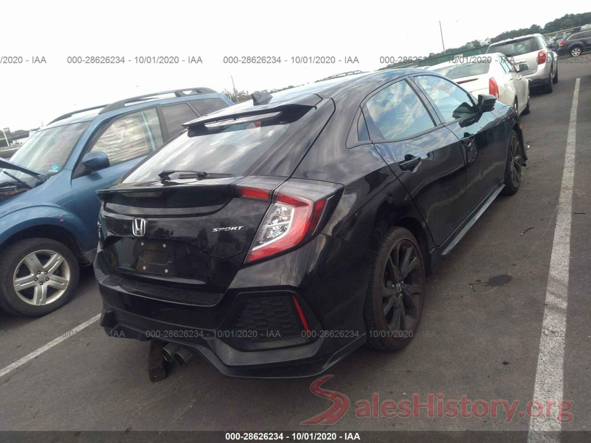 SHHFK7H47JU411708 2018 HONDA CIVIC HATCHBACK