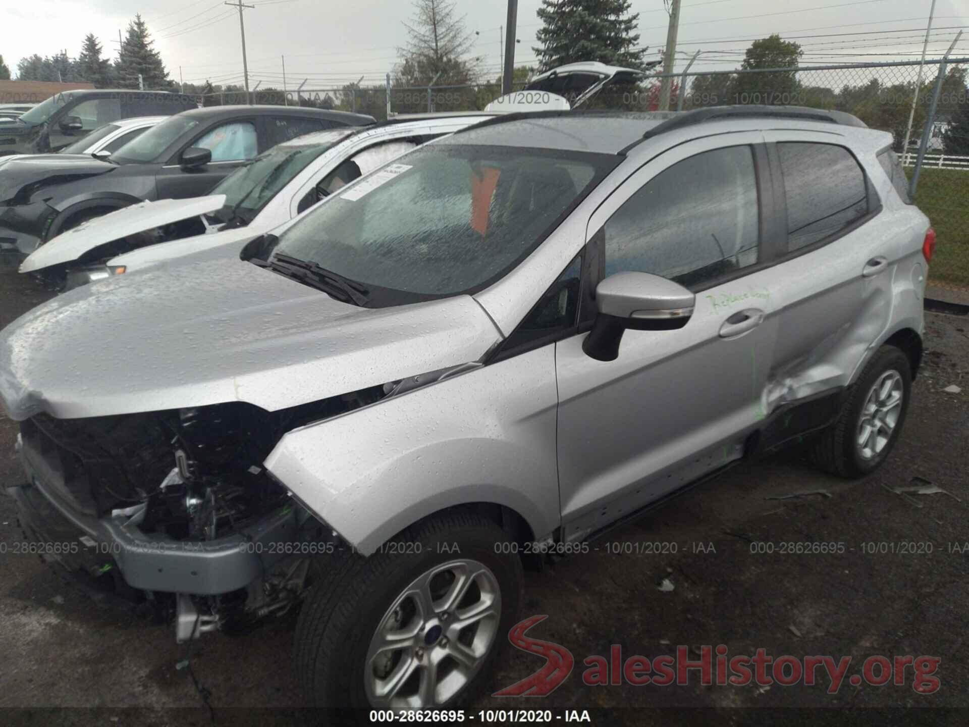 MAJ3S2GE8LC354717 2020 FORD ECOSPORT