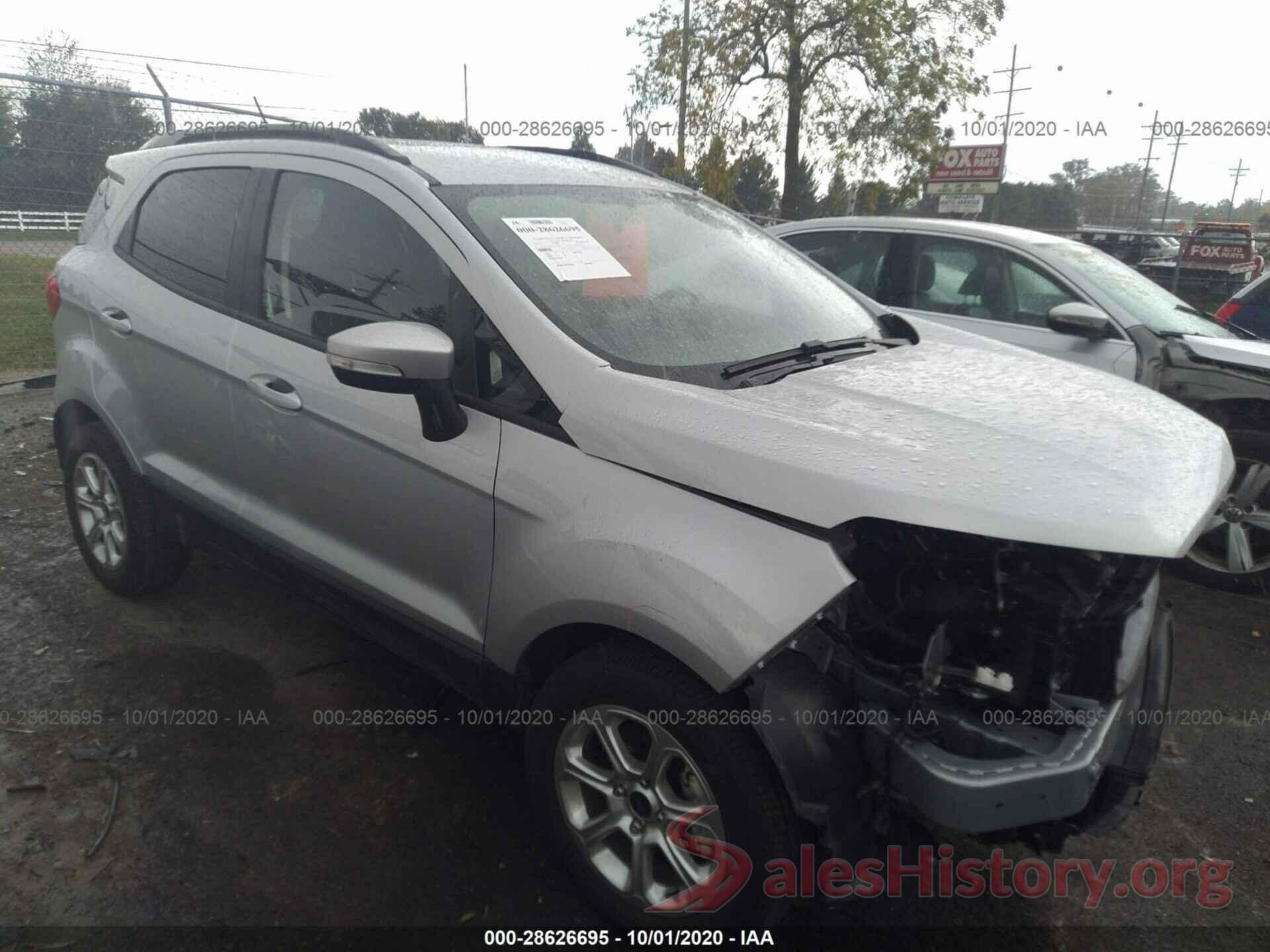 MAJ3S2GE8LC354717 2020 FORD ECOSPORT