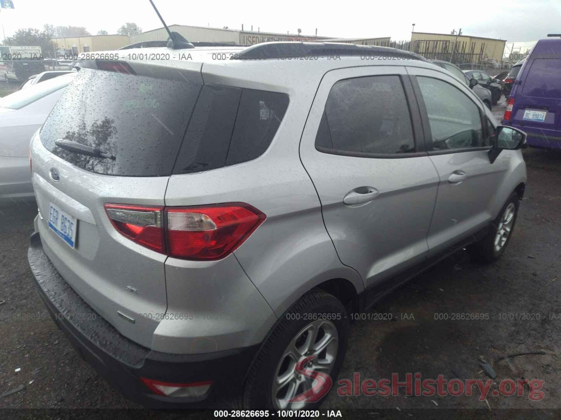 MAJ3S2GE8LC354717 2020 FORD ECOSPORT