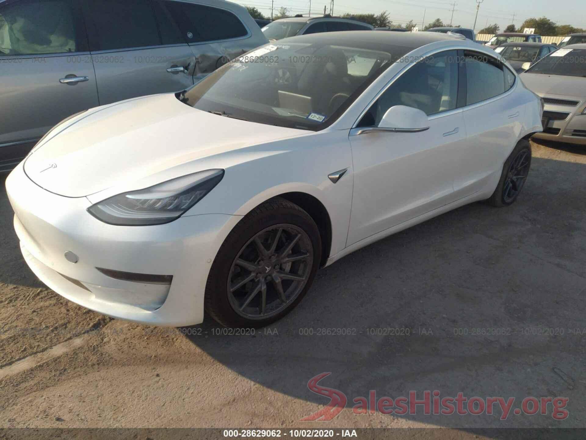 5YJ3E1EC5LF601949 2020 TESLA MODEL 3