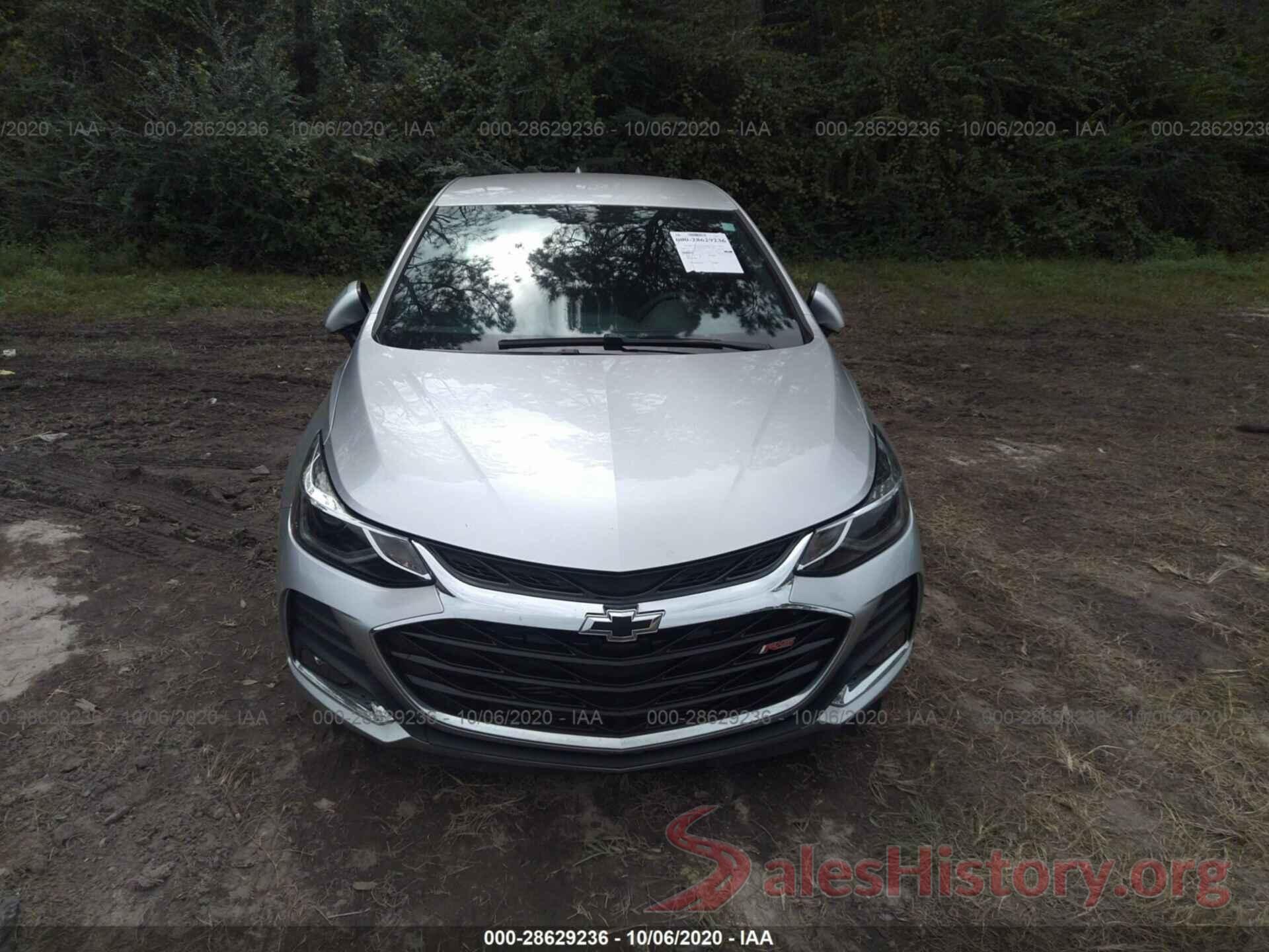 3G1BE6SM4KS536158 2019 CHEVROLET CRUZE