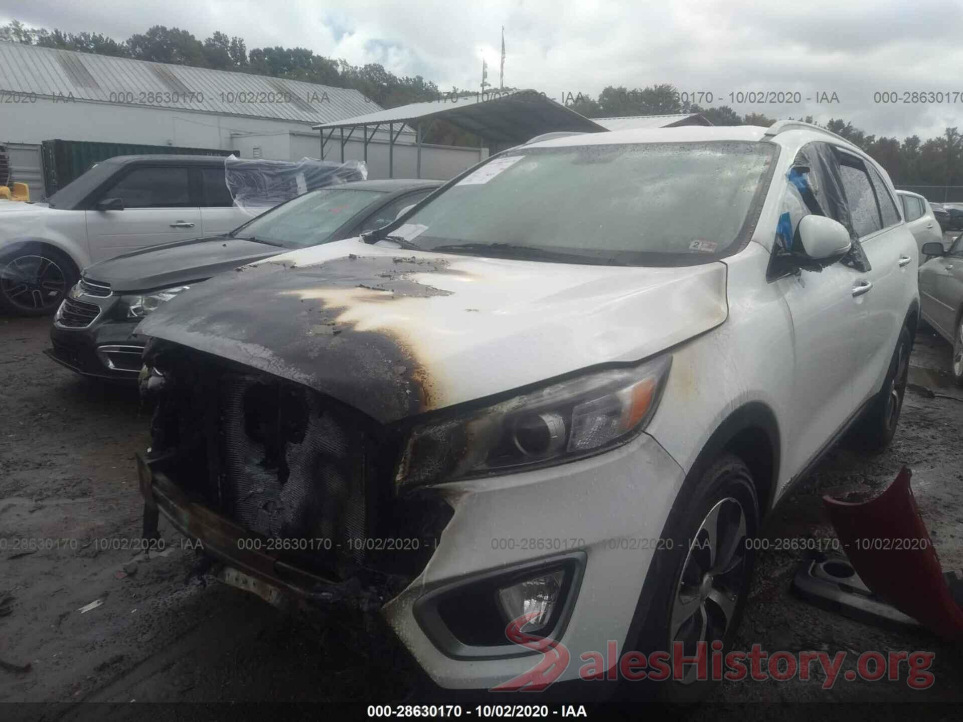 5XYPHDA52HG242500 2017 KIA SORENTO