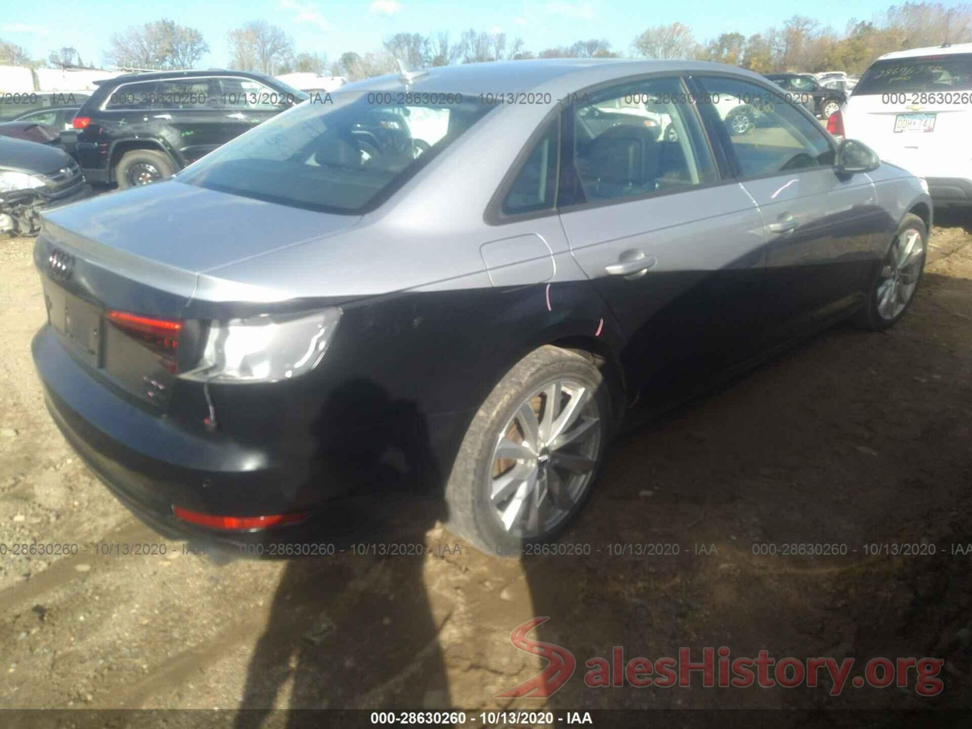 WAUANAF46HN007598 2017 AUDI A4