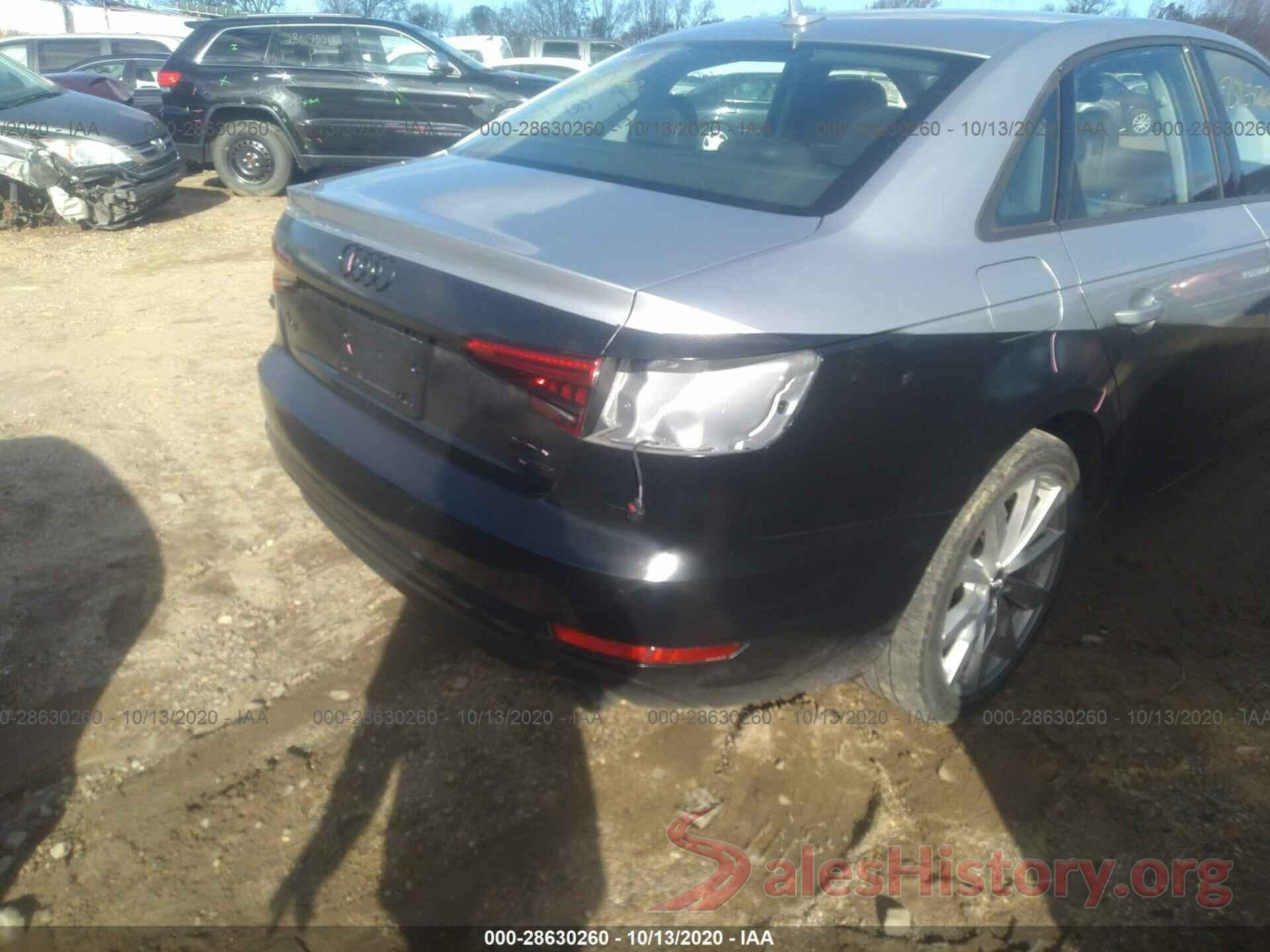 WAUANAF46HN007598 2017 AUDI A4