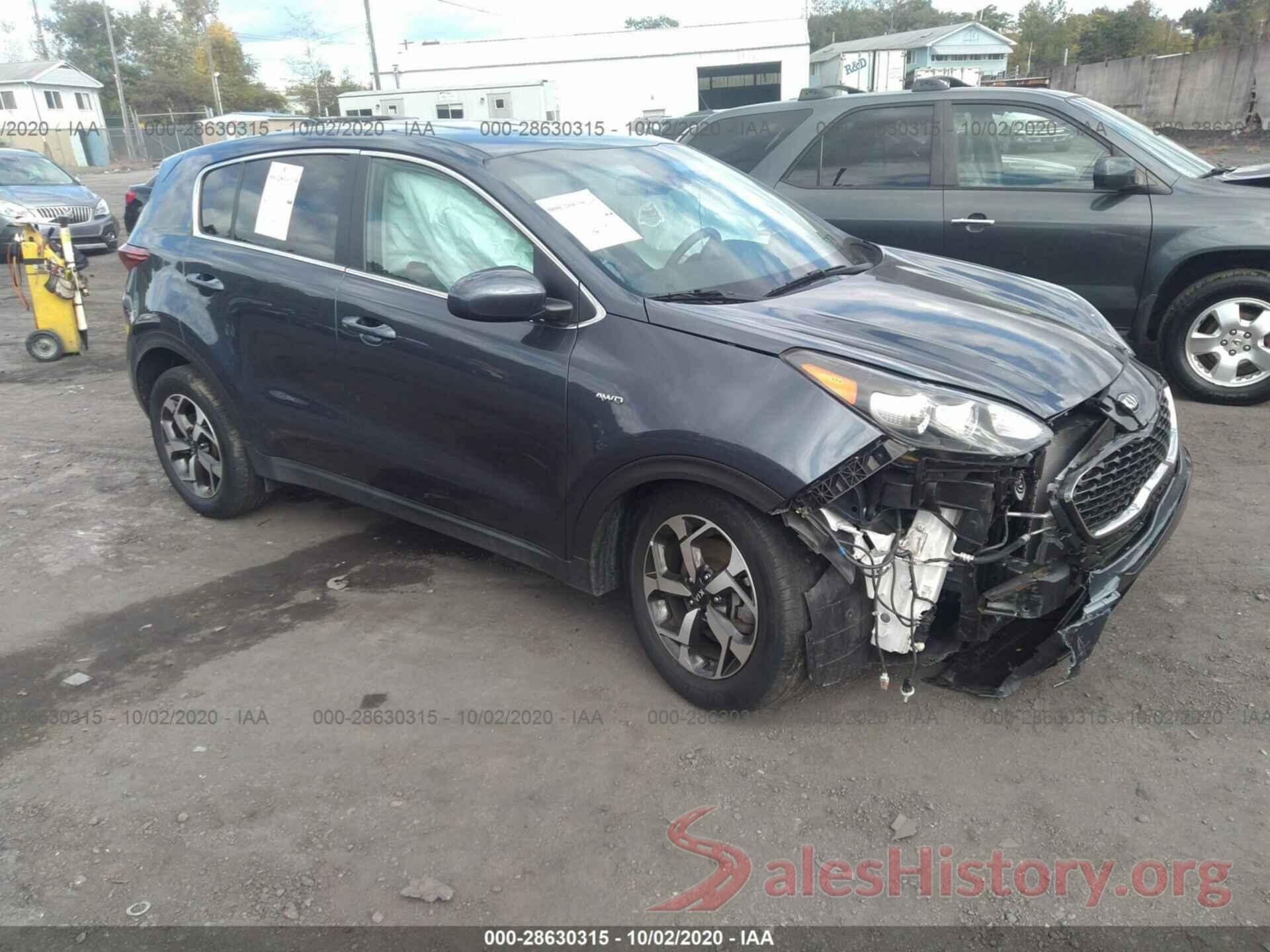 KNDPMCAC3L7674989 2020 KIA SPORTAGE