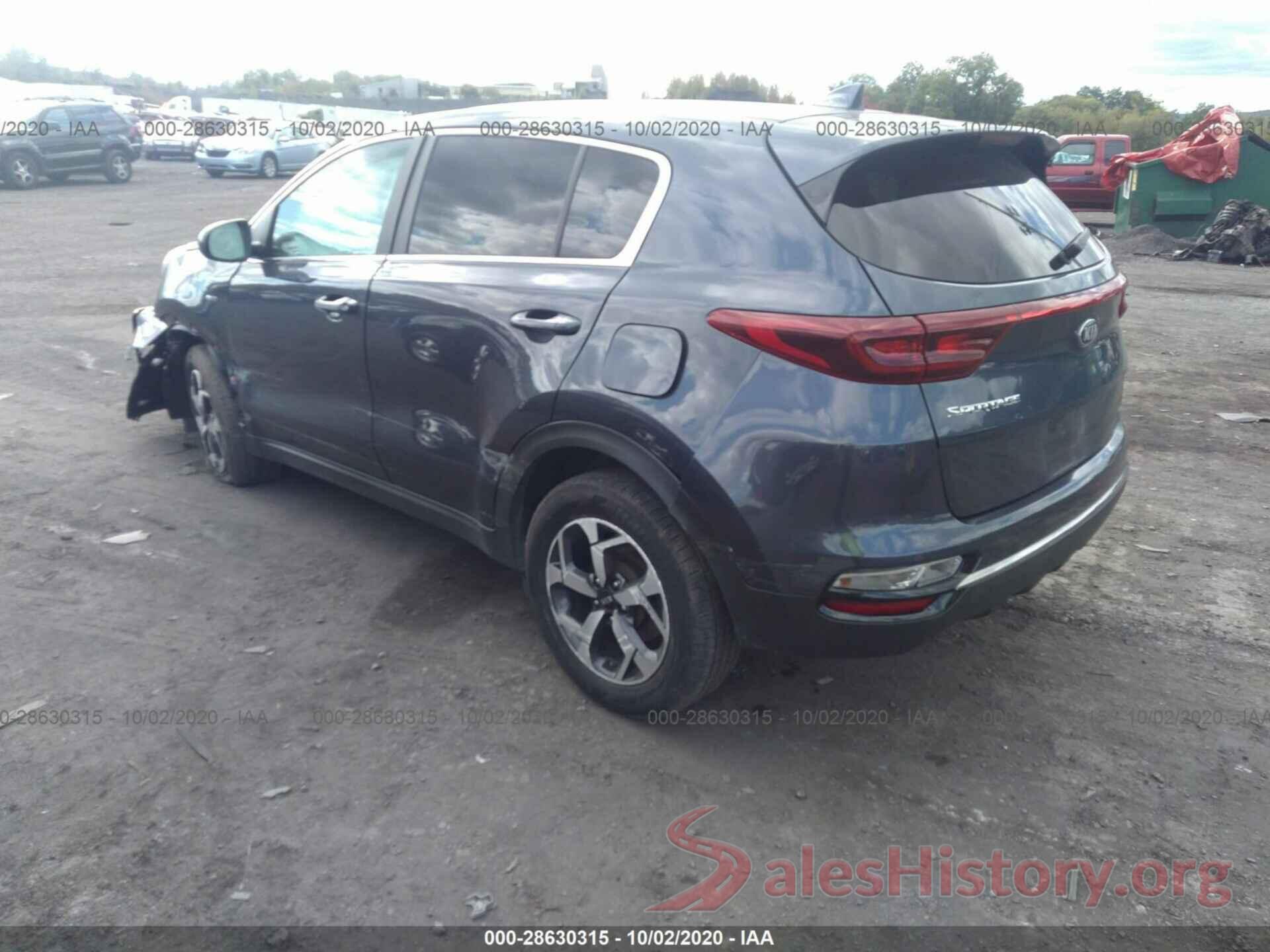 KNDPMCAC3L7674989 2020 KIA SPORTAGE