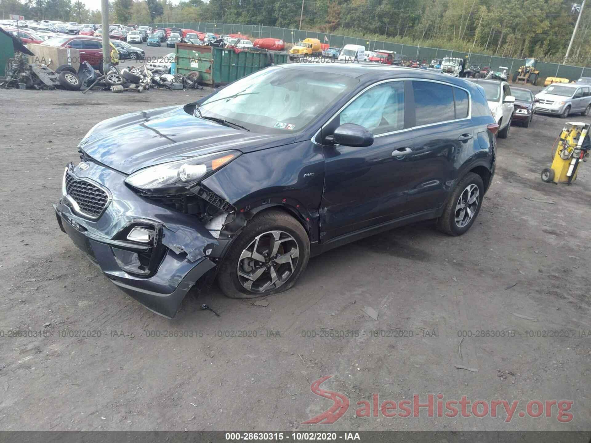 KNDPMCAC3L7674989 2020 KIA SPORTAGE