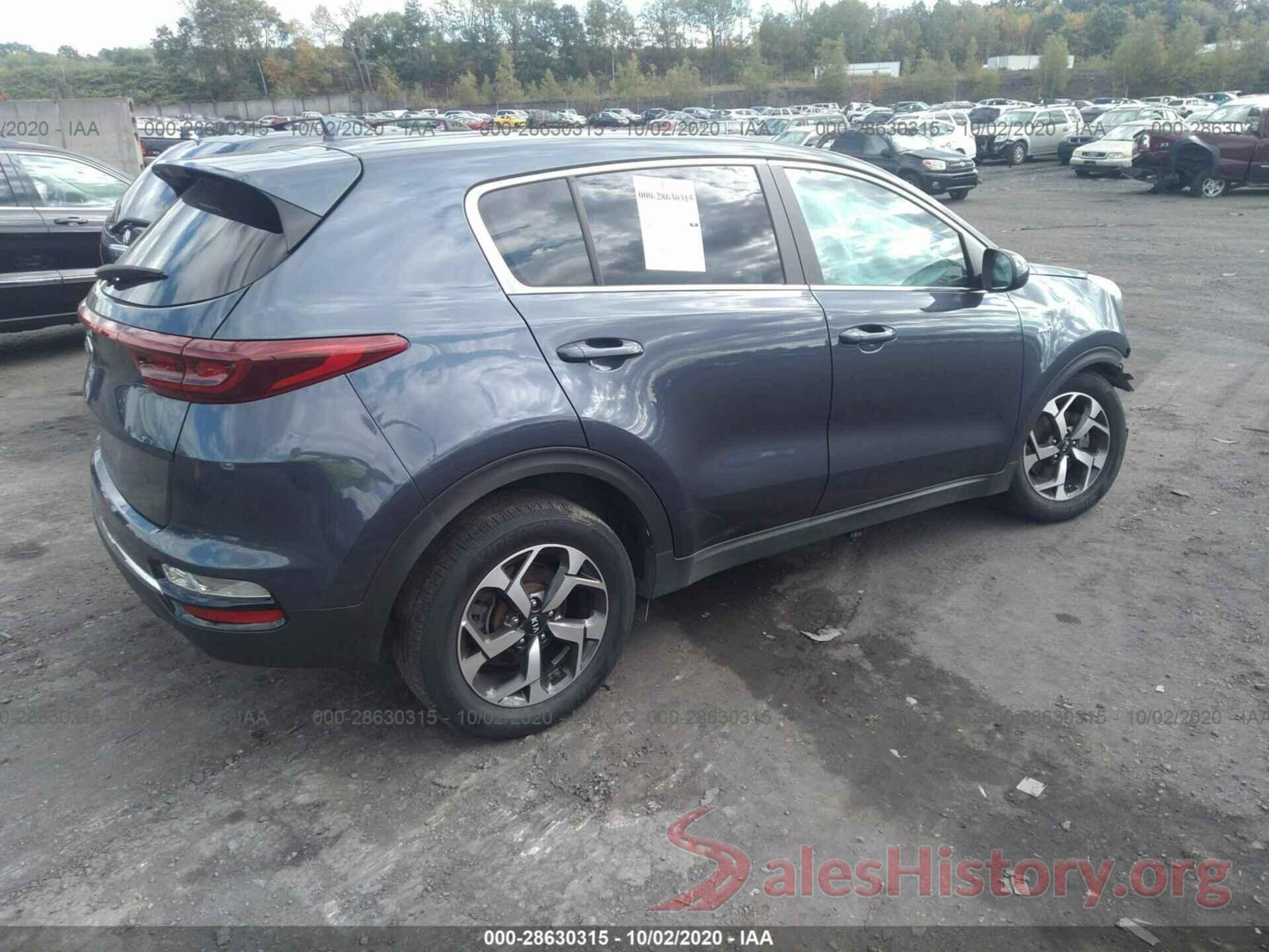 KNDPMCAC3L7674989 2020 KIA SPORTAGE