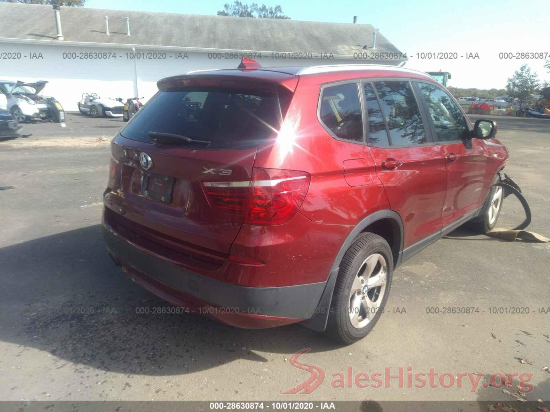 5UXWX5C50CL723908 2012 BMW X3