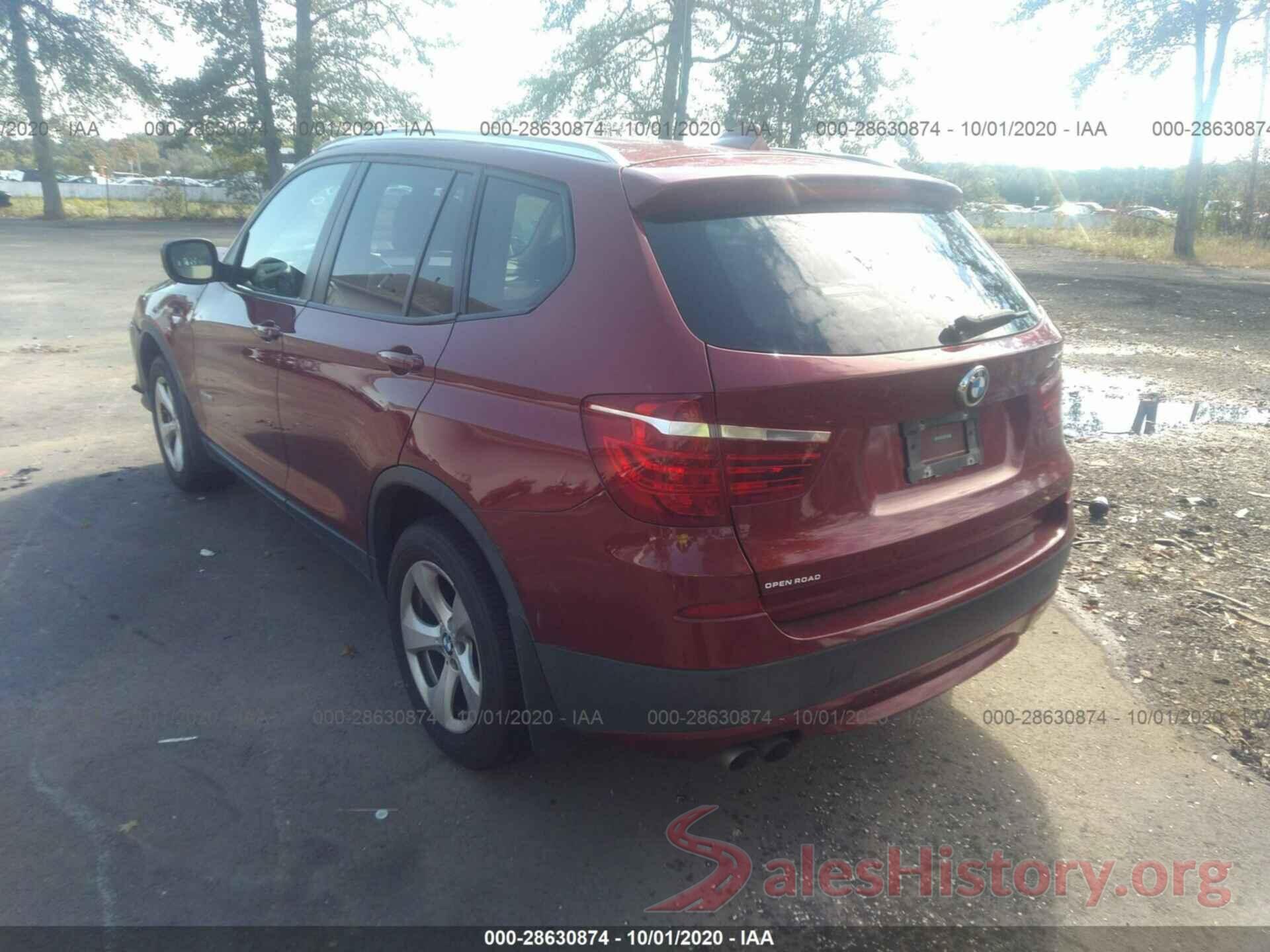 5UXWX5C50CL723908 2012 BMW X3